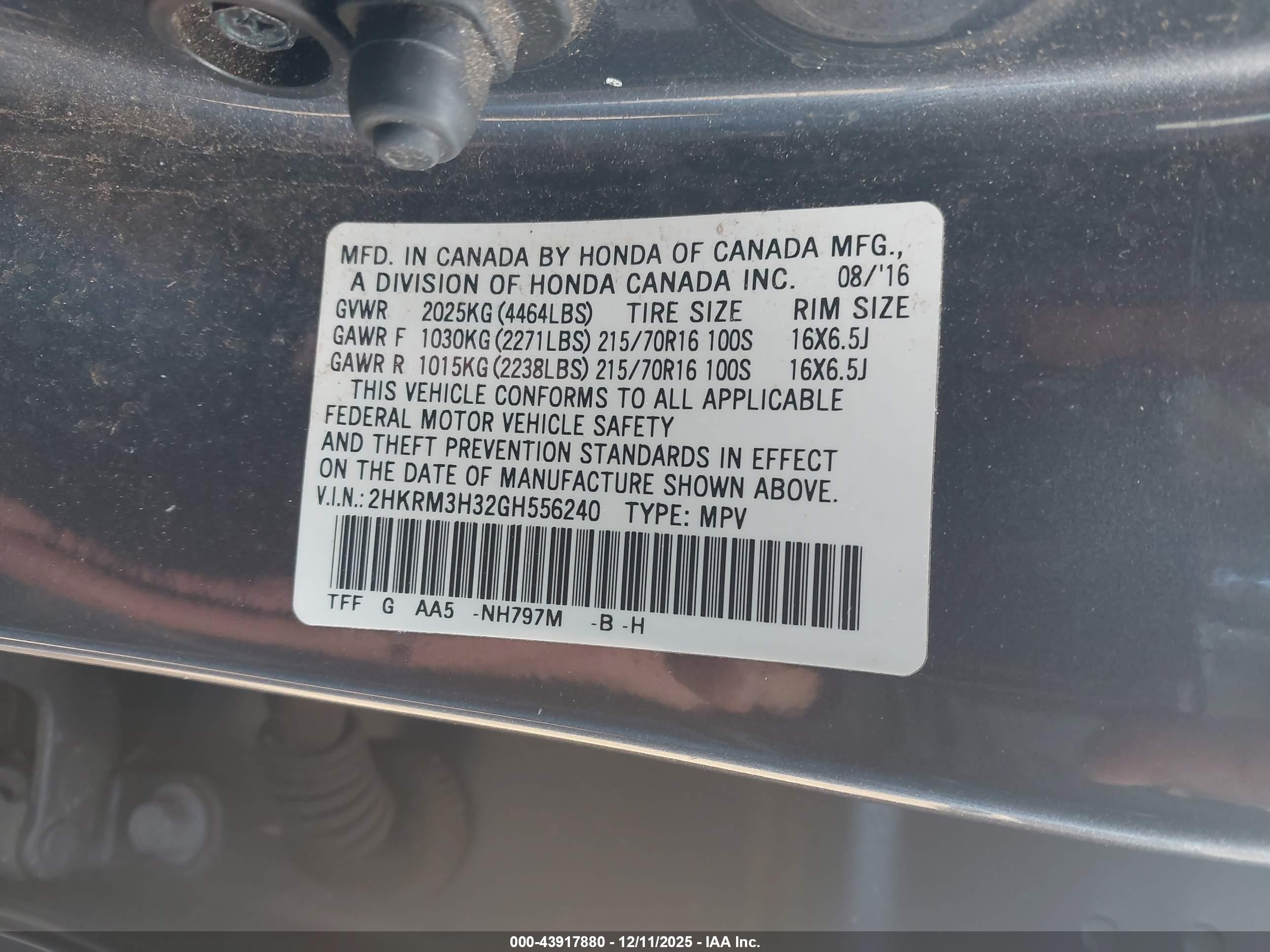 HONDA CR-V image 9