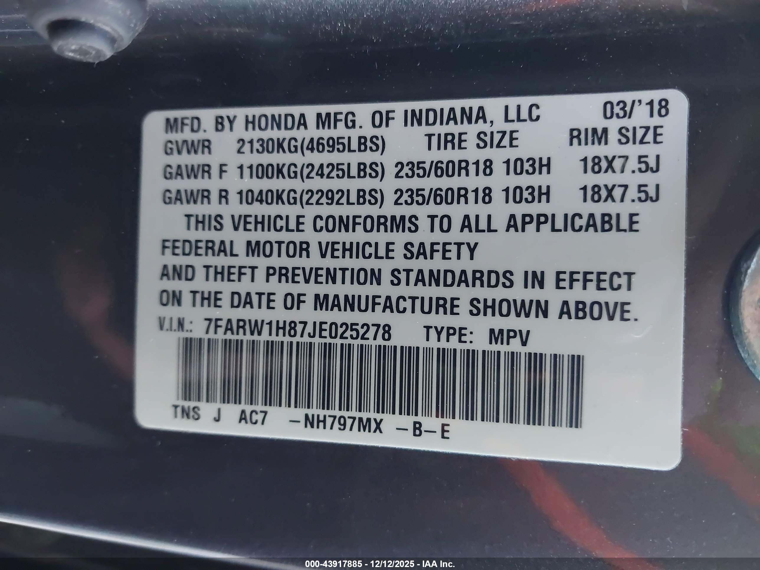 HONDA CR-V image 9