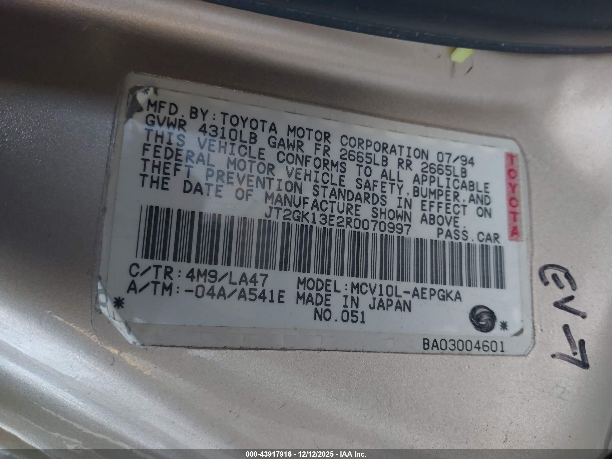 TOYOTA CAMRY image 9