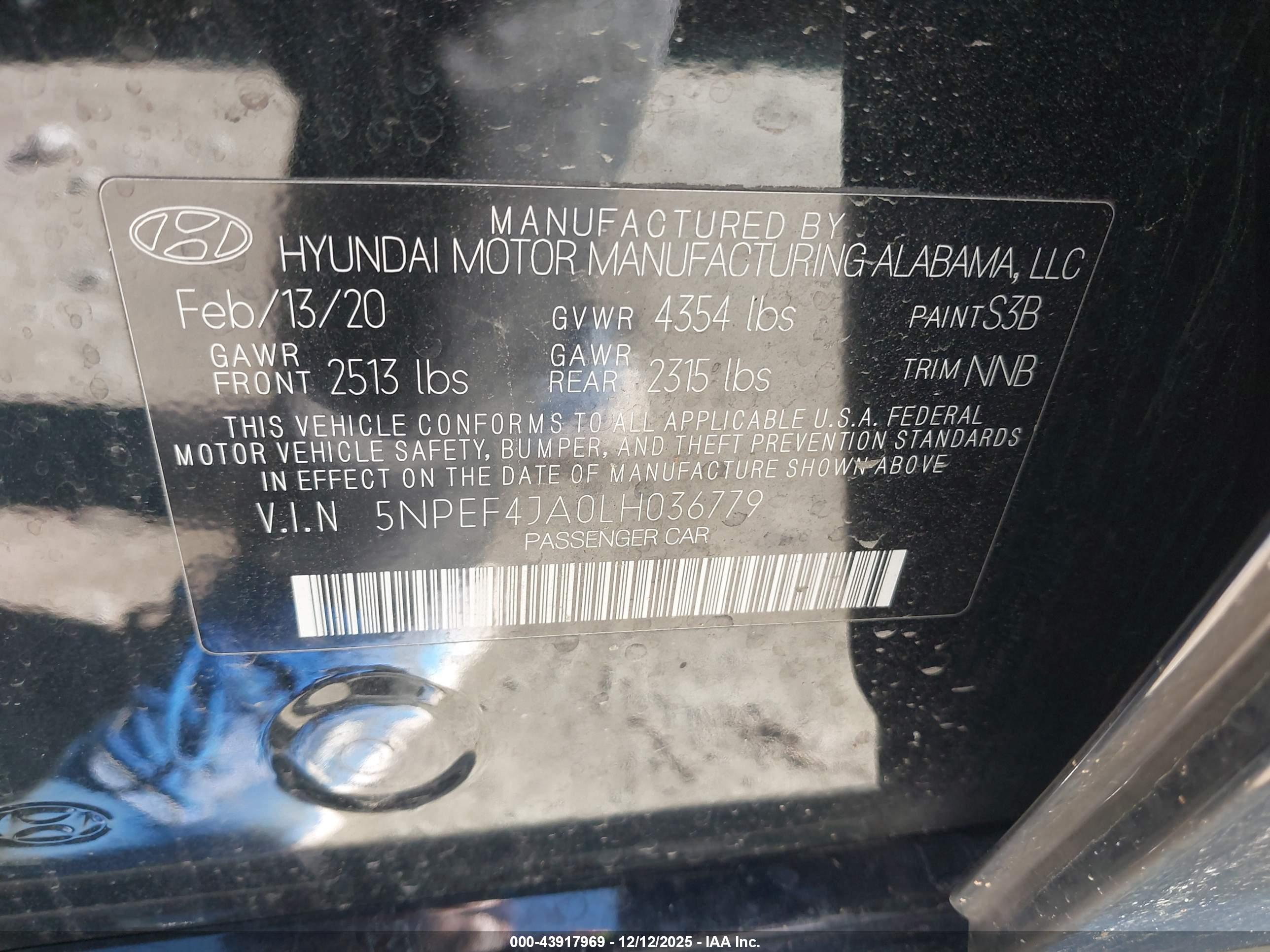 HYUNDAI SONATA image 9