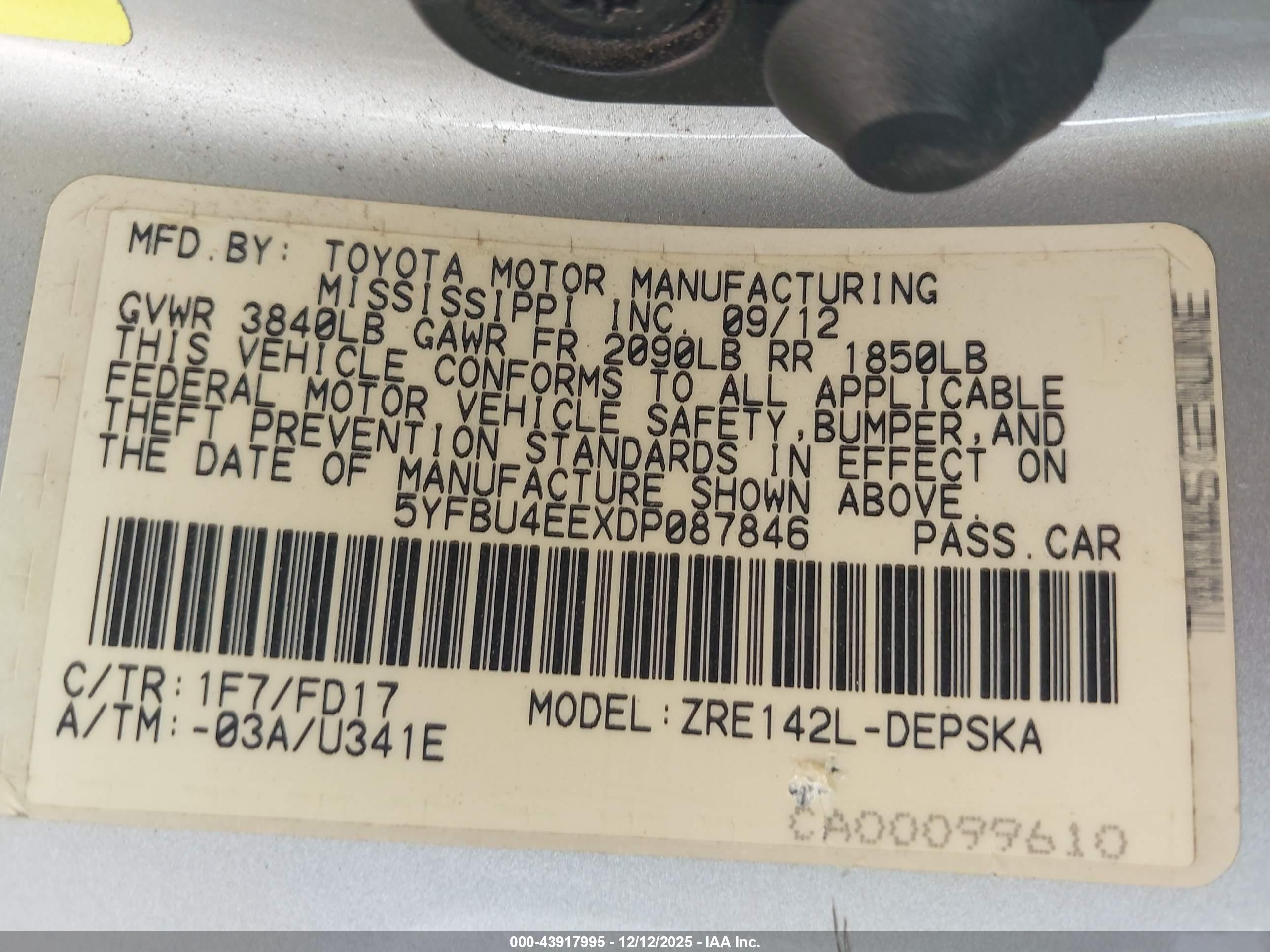 TOYOTA COROLLA image 9