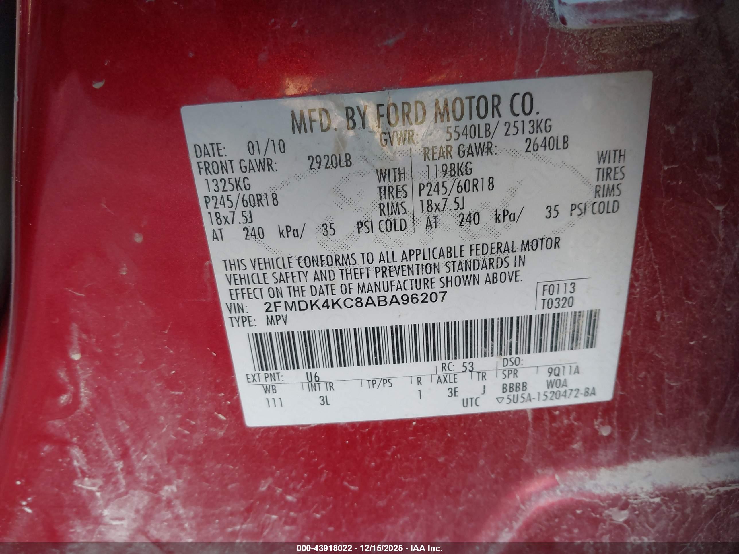 FORD EDGE image 9