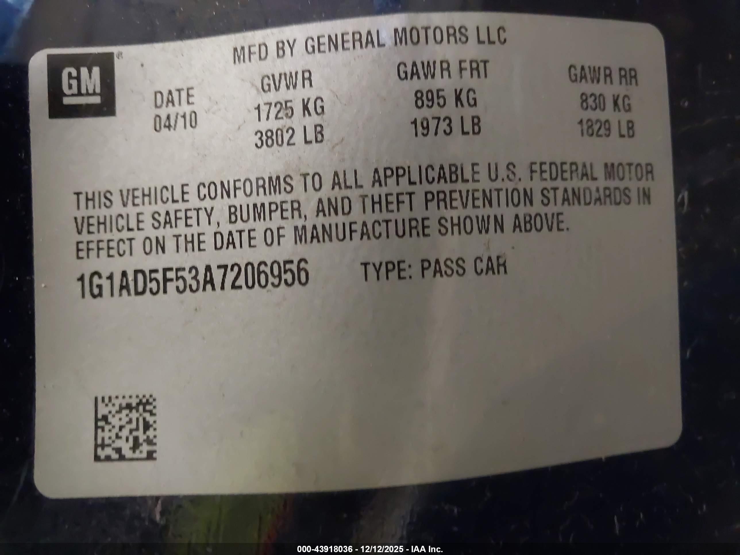 CHEVROLET COBALT image 9
