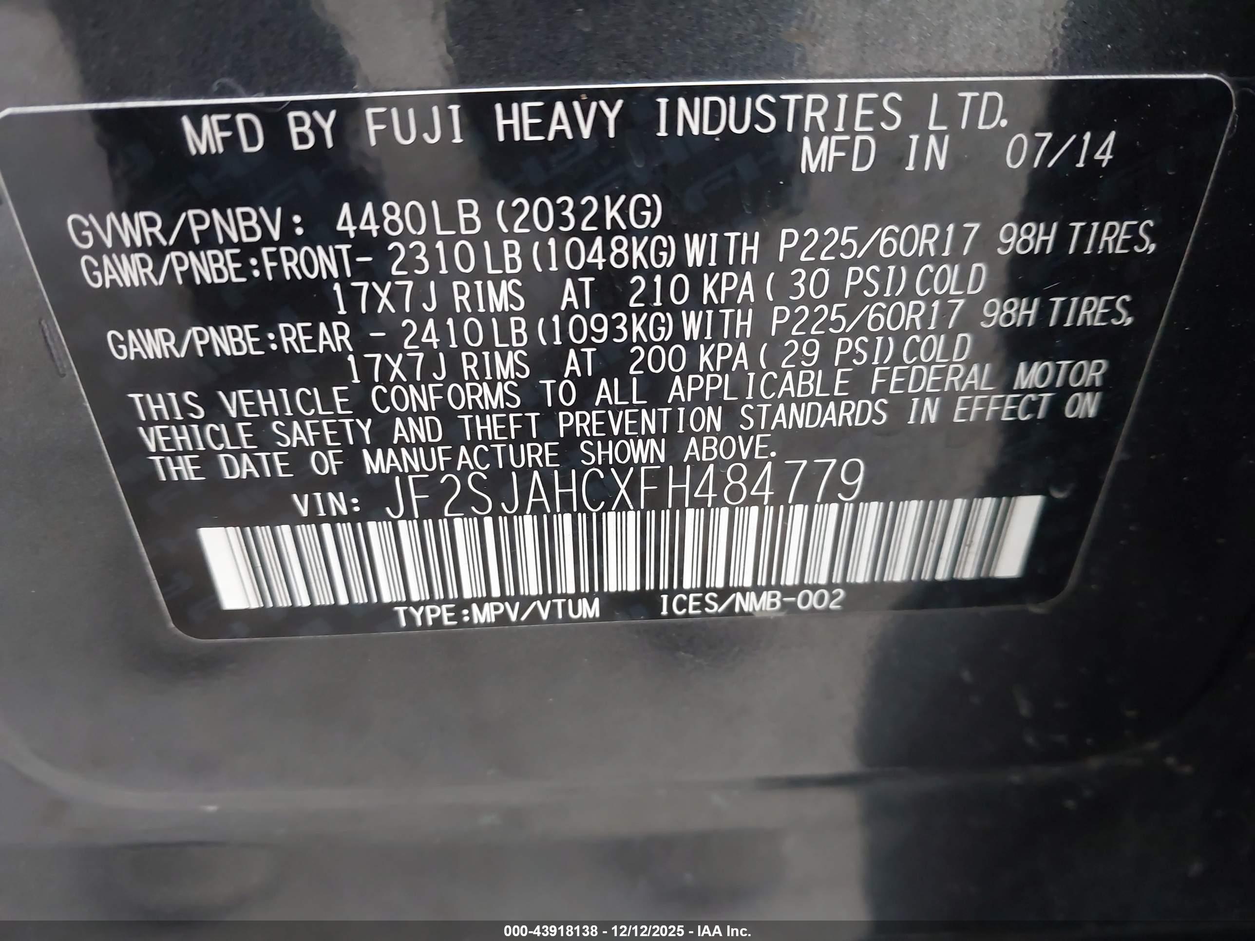SUBARU FORESTER image 9