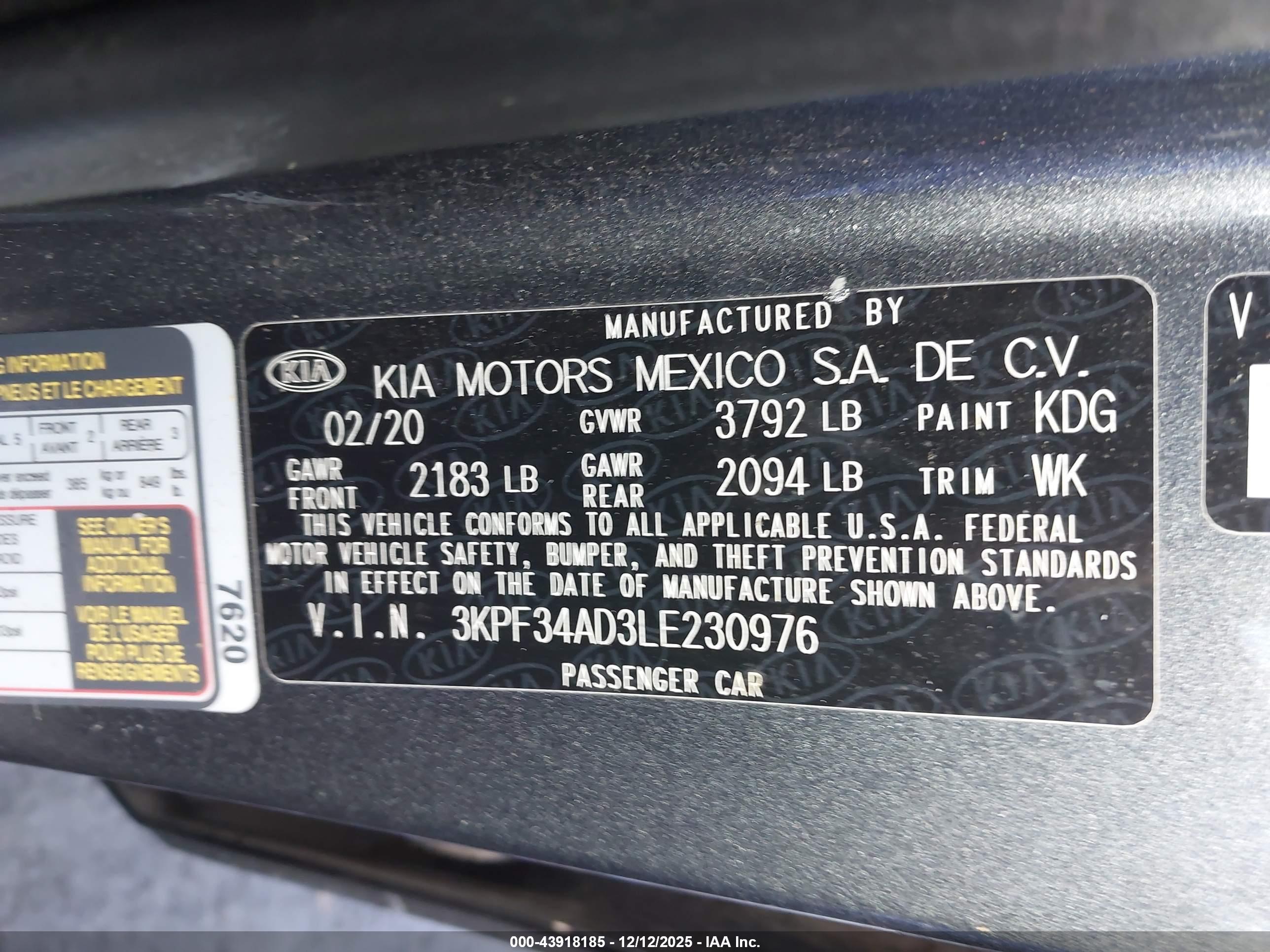 KIA FORTE image 9