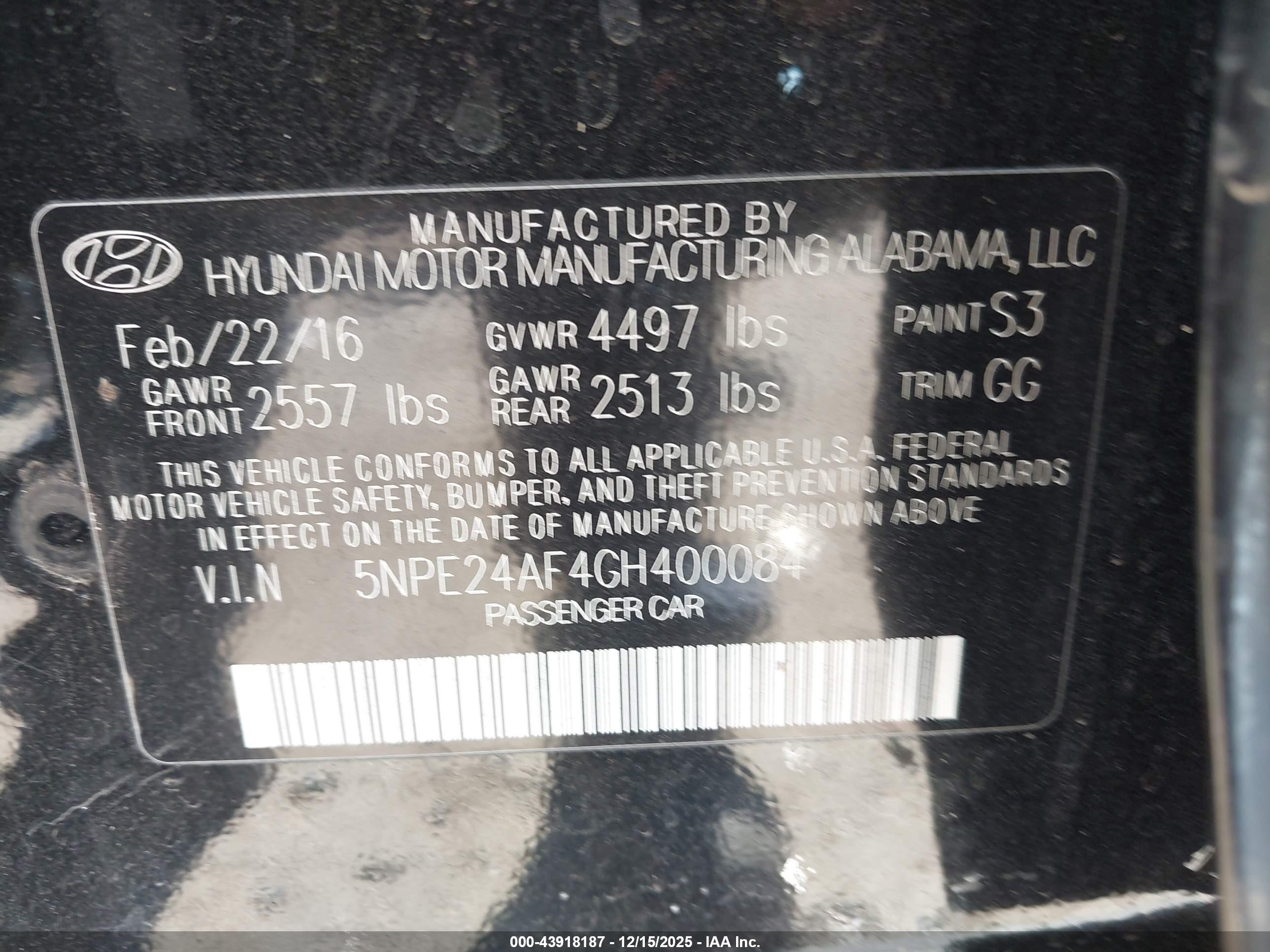 HYUNDAI SONATA image 9