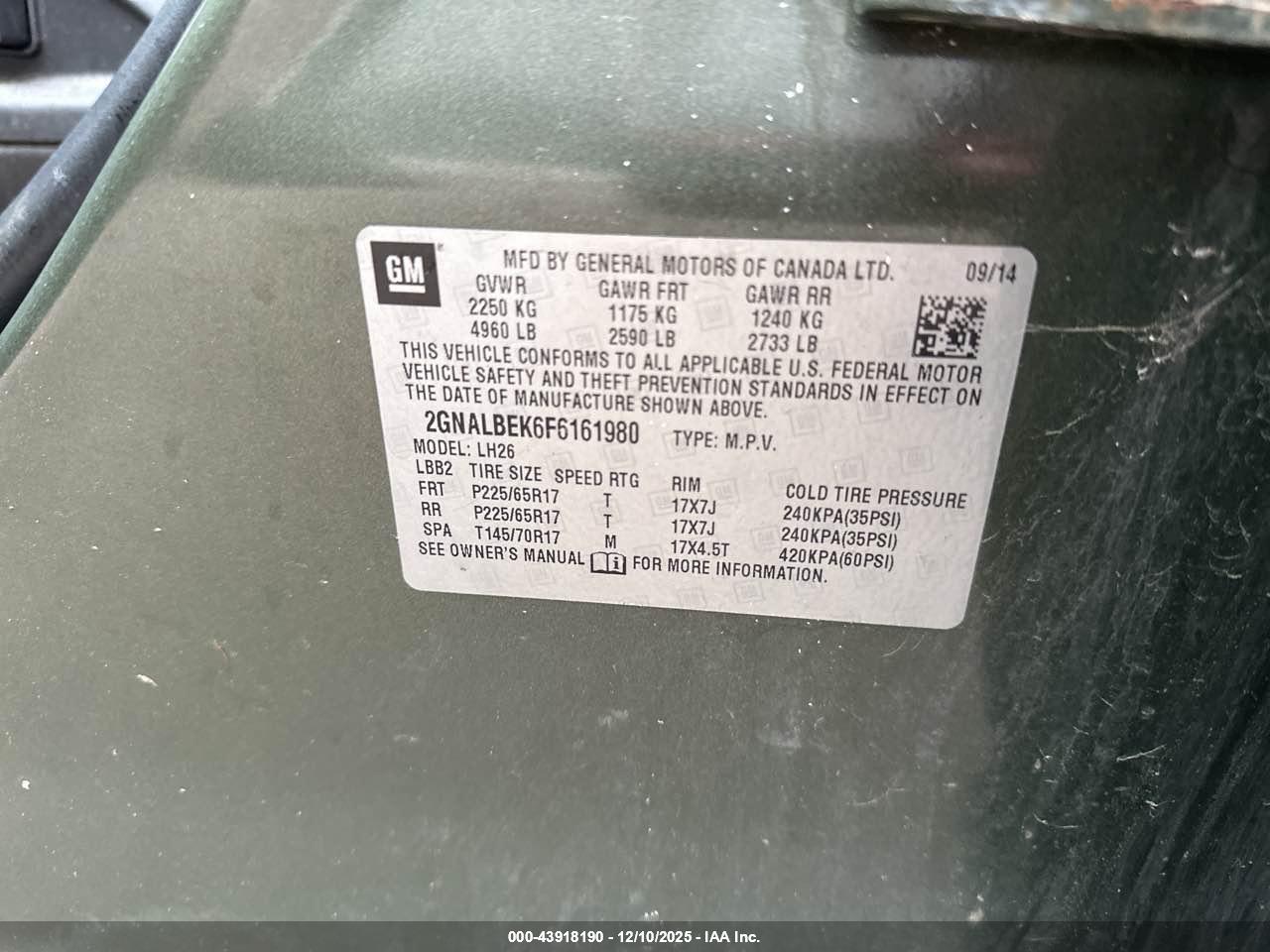 CHEVROLET EQUINOX image 9