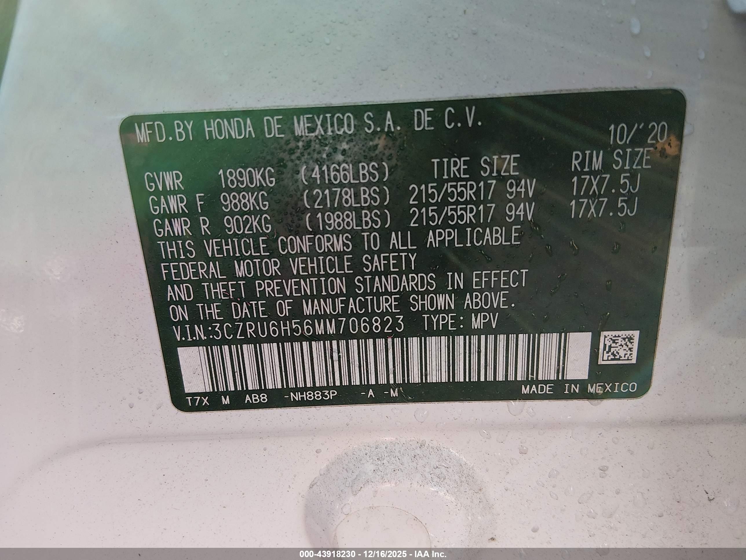 HONDA HR-V image 9