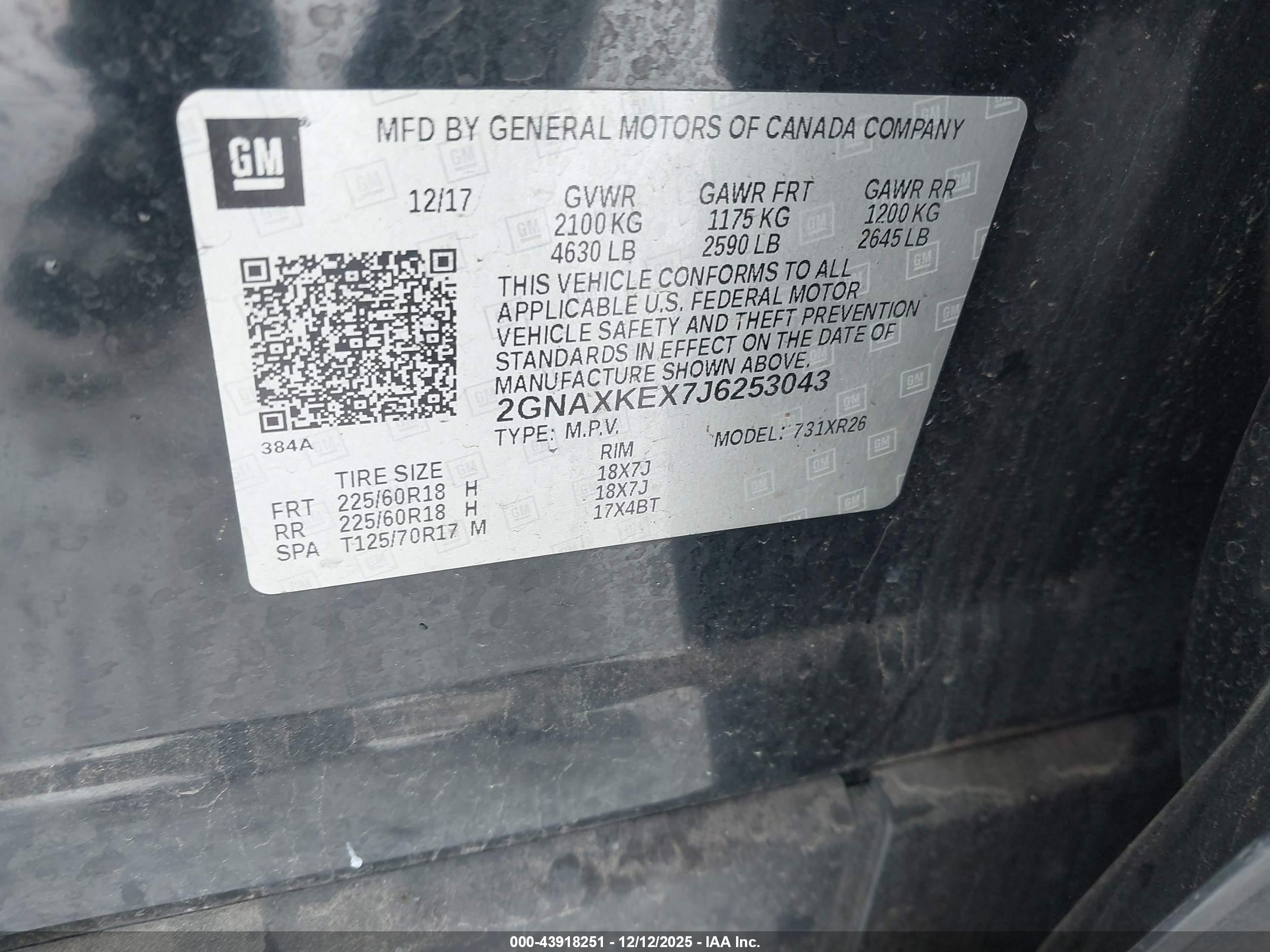 CHEVROLET EQUINOX image 9