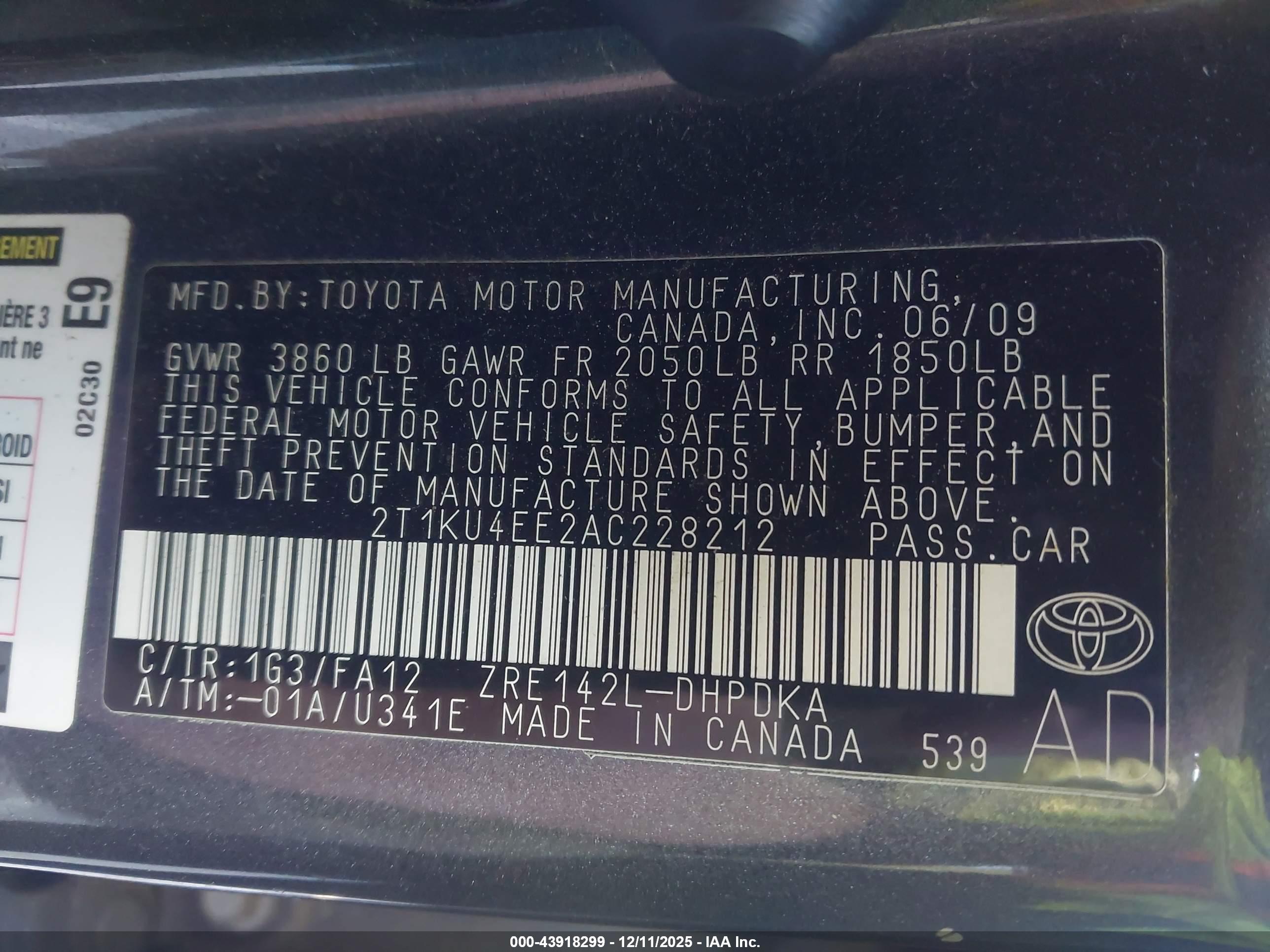 TOYOTA MATRIX image 9