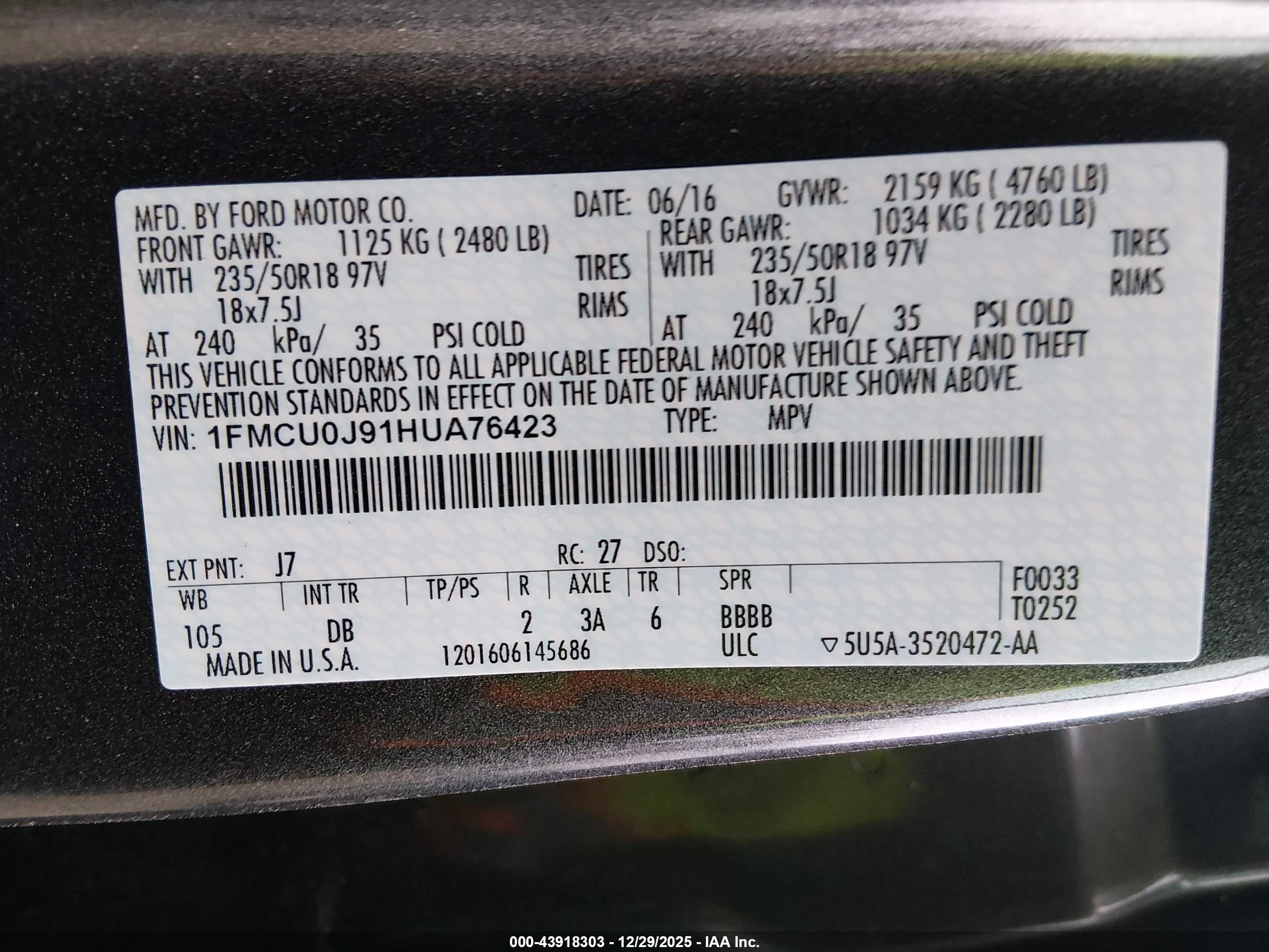 FORD ESCAPE image 9