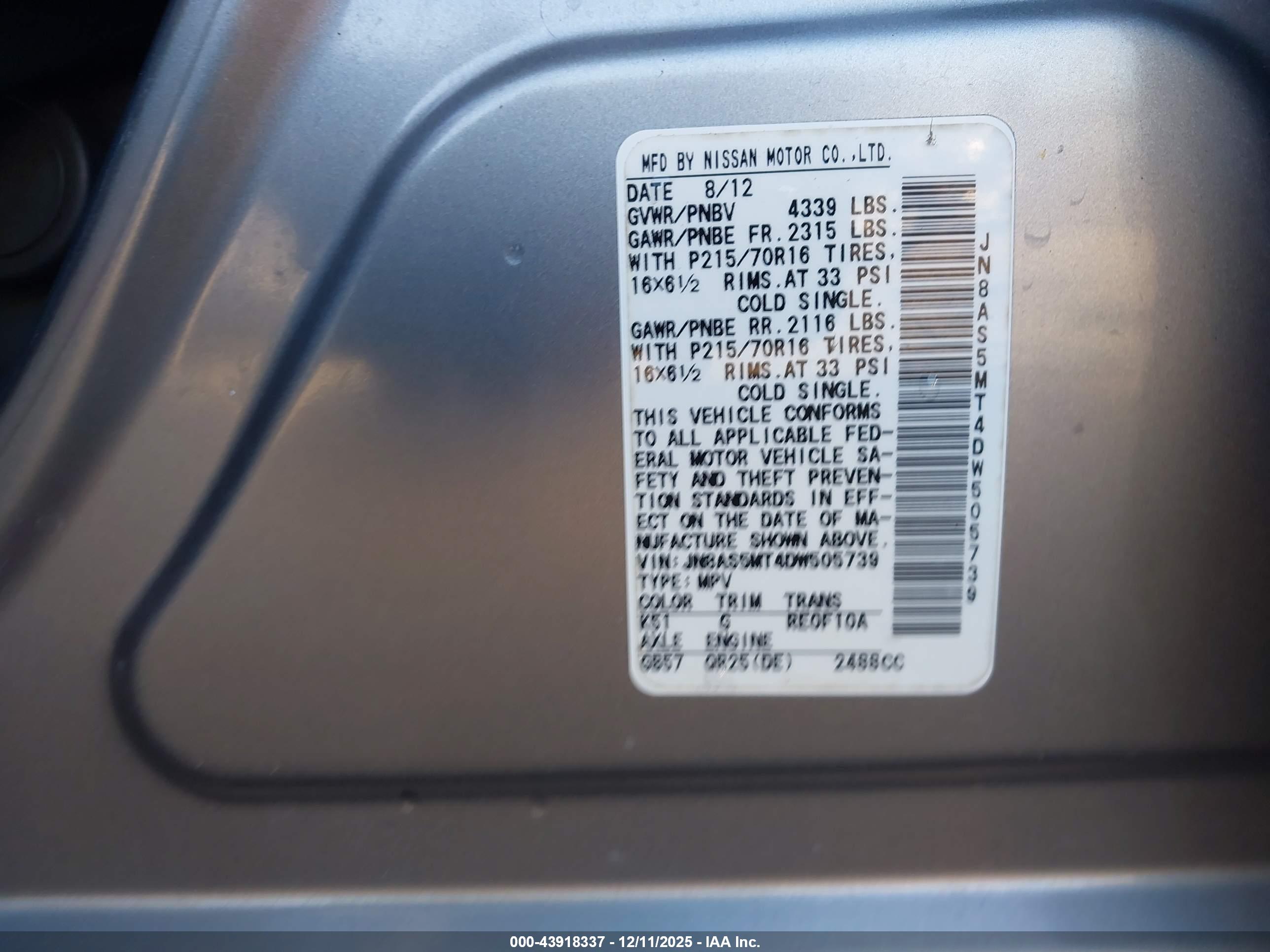 NISSAN ROGUE image 9
