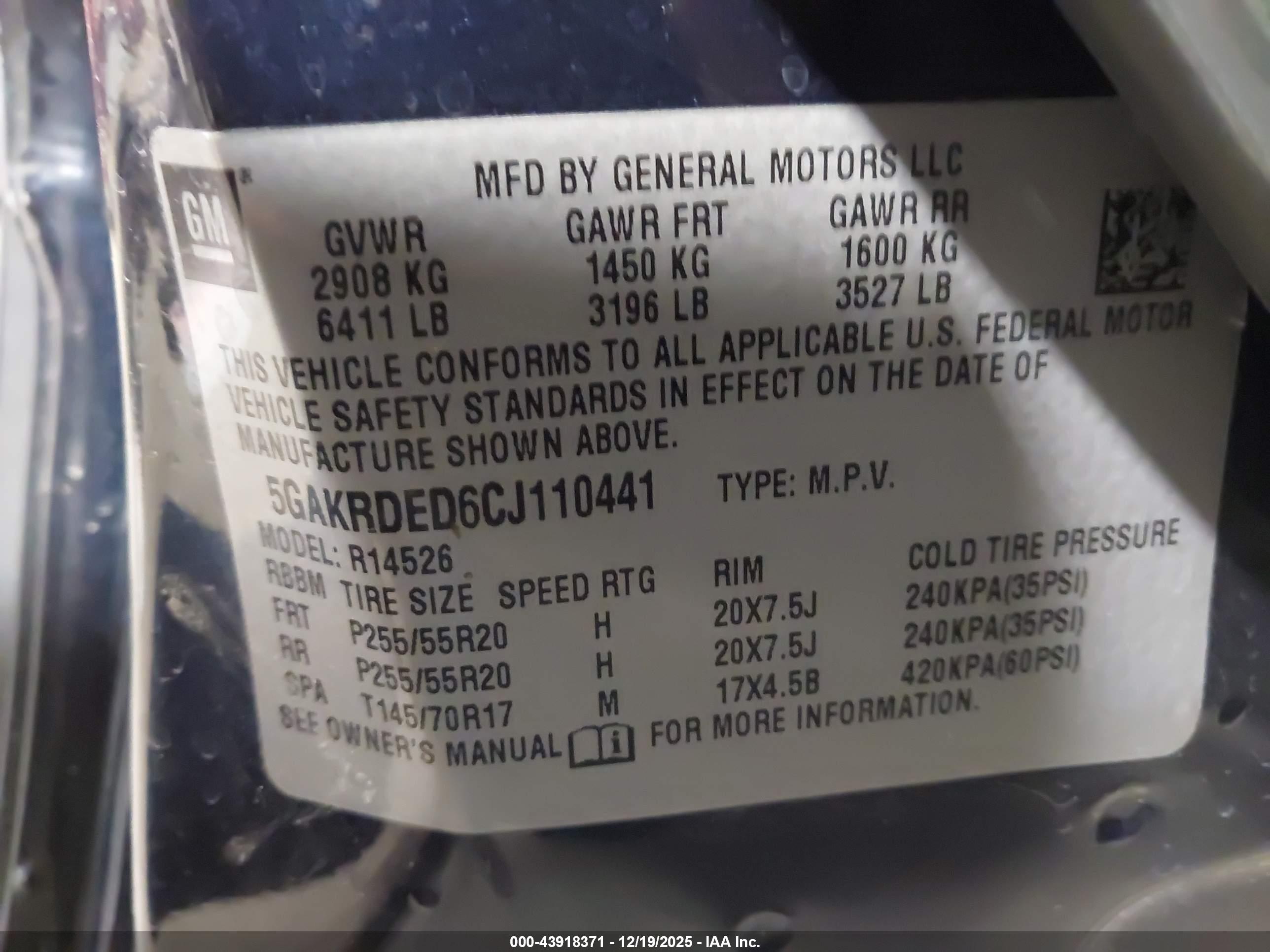 BUICK ENCLAVE image 9