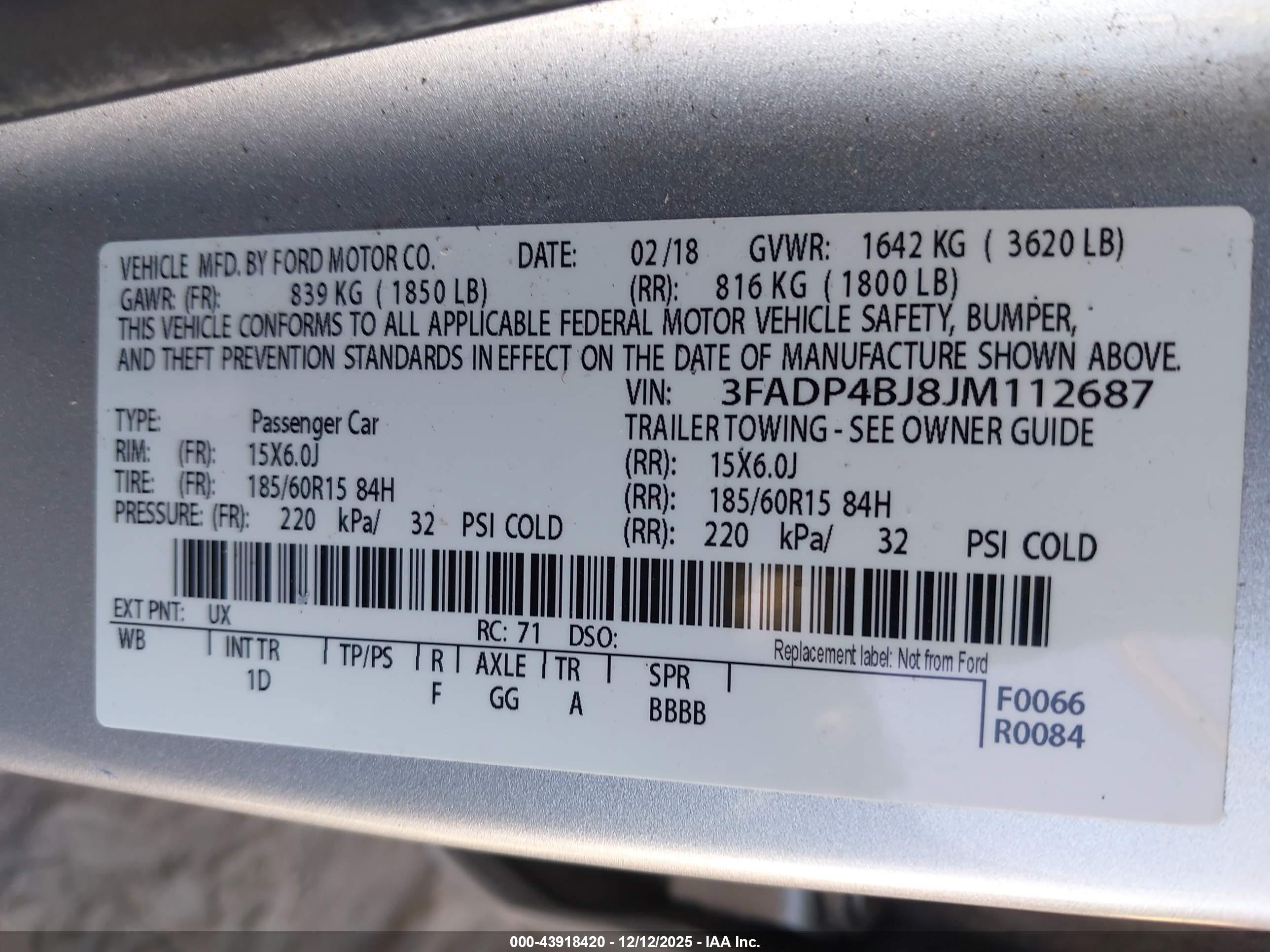 FORD FIESTA image 9