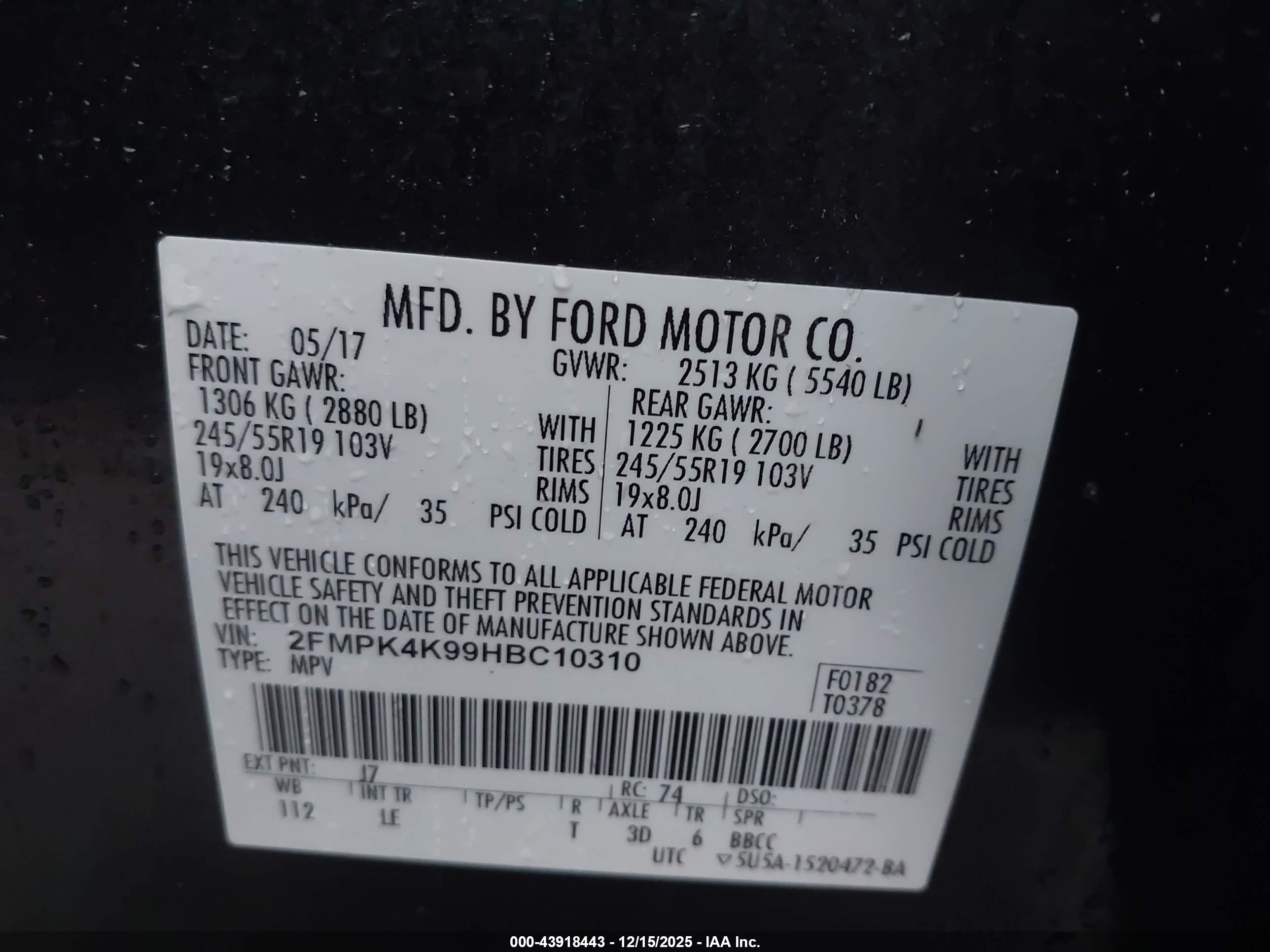 FORD EDGE image 9