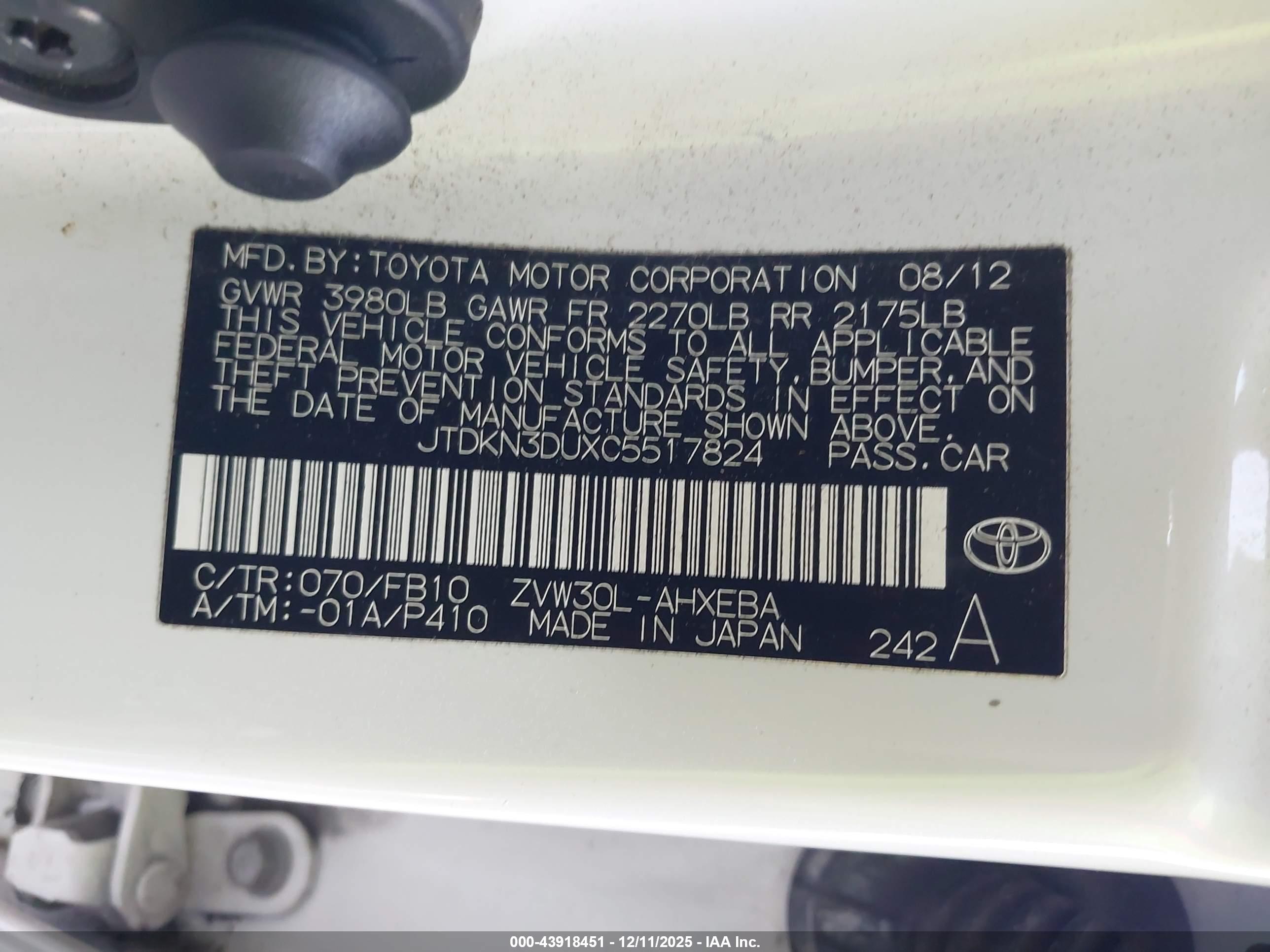 TOYOTA PRIUS image 9