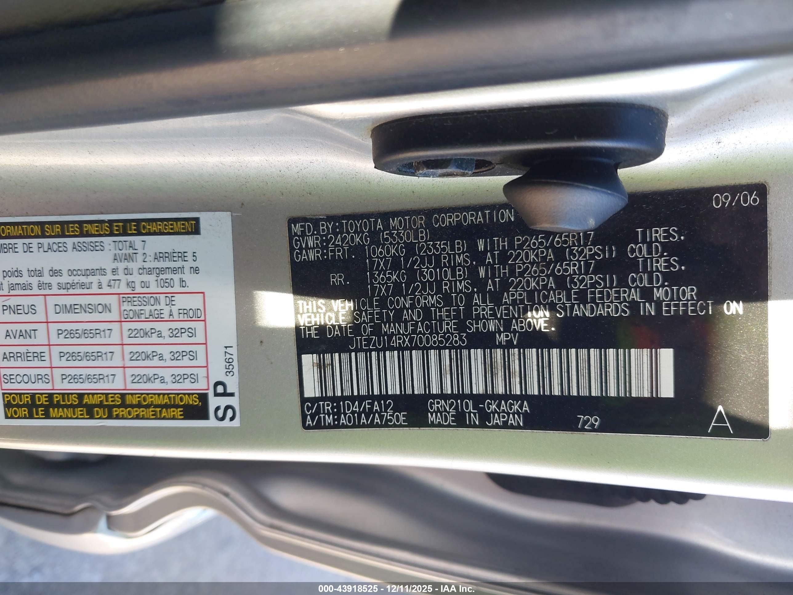 TOYOTA 4RUNNER image 9
