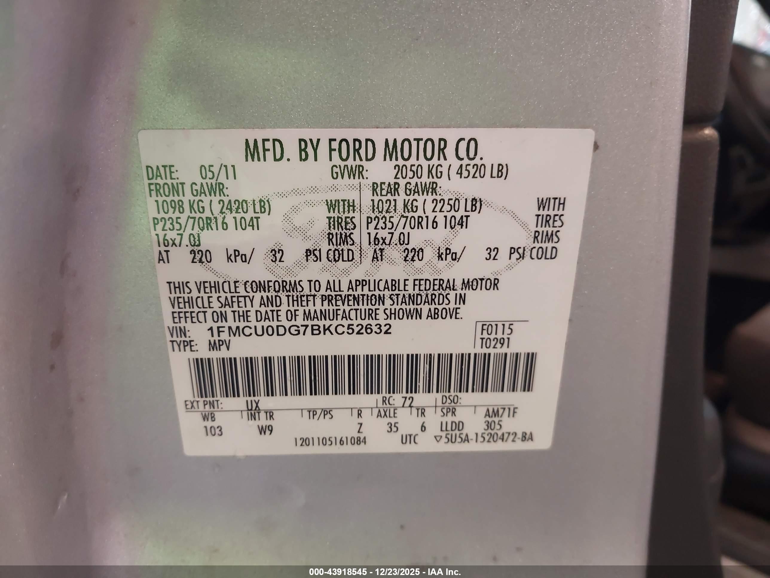 FORD ESCAPE image 9