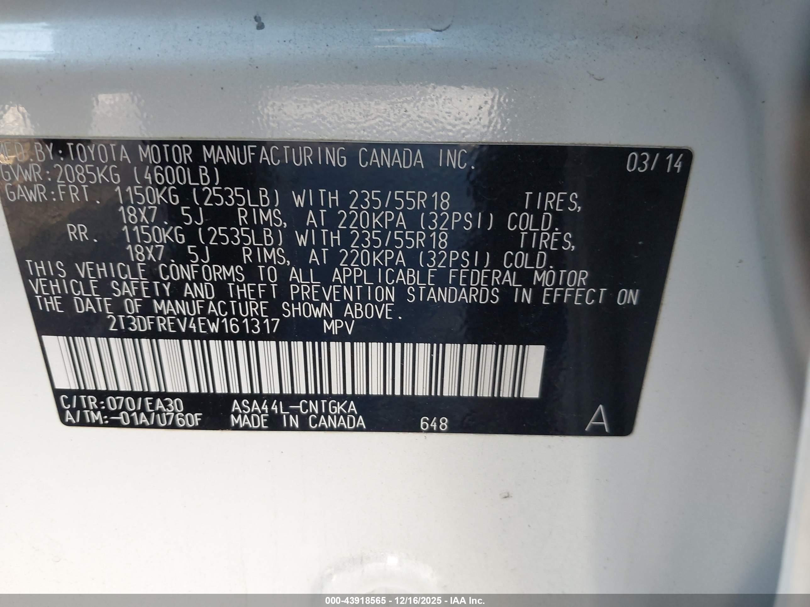TOYOTA RAV4 image 9