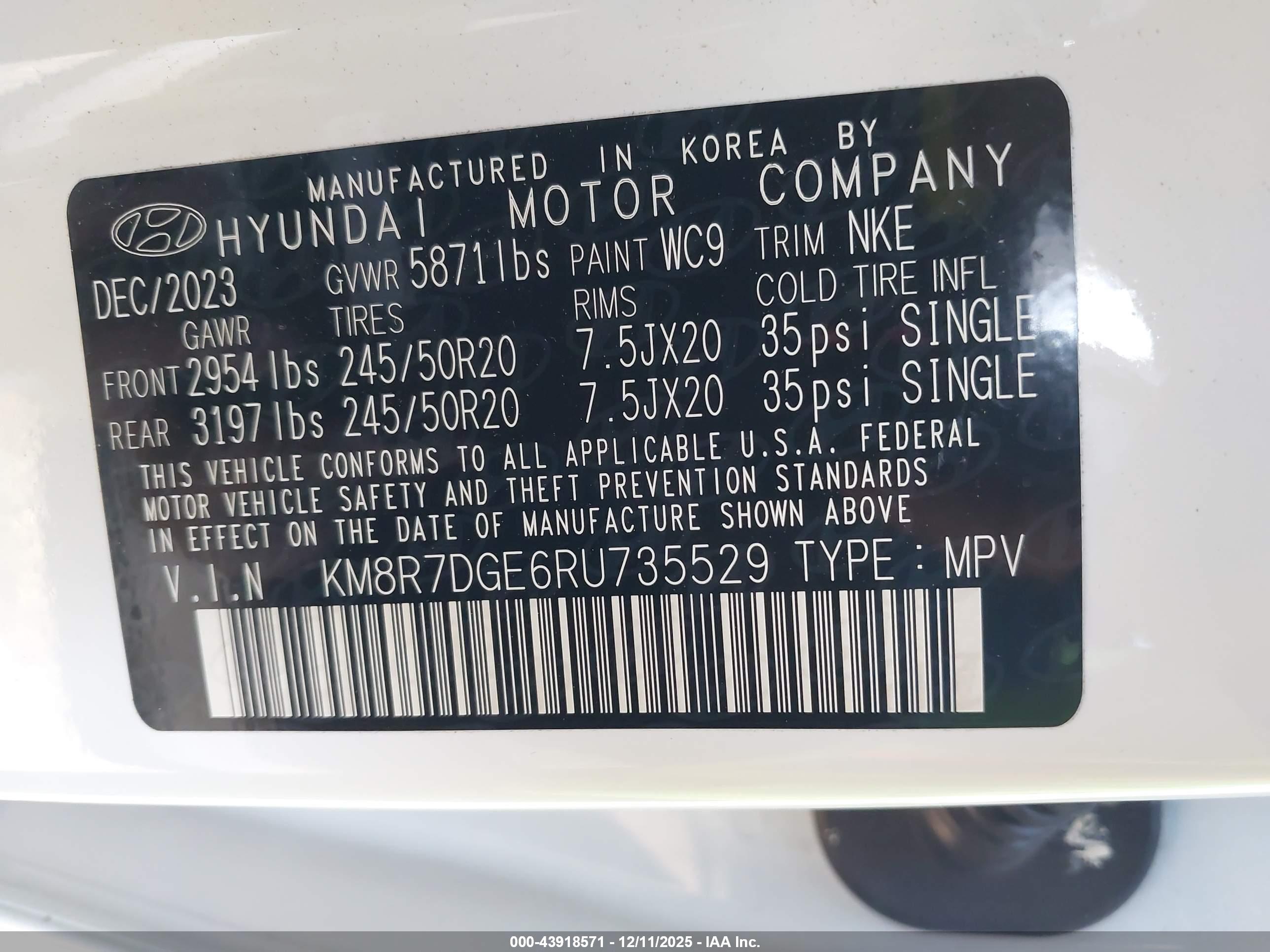 HYUNDAI PALISADE image 9