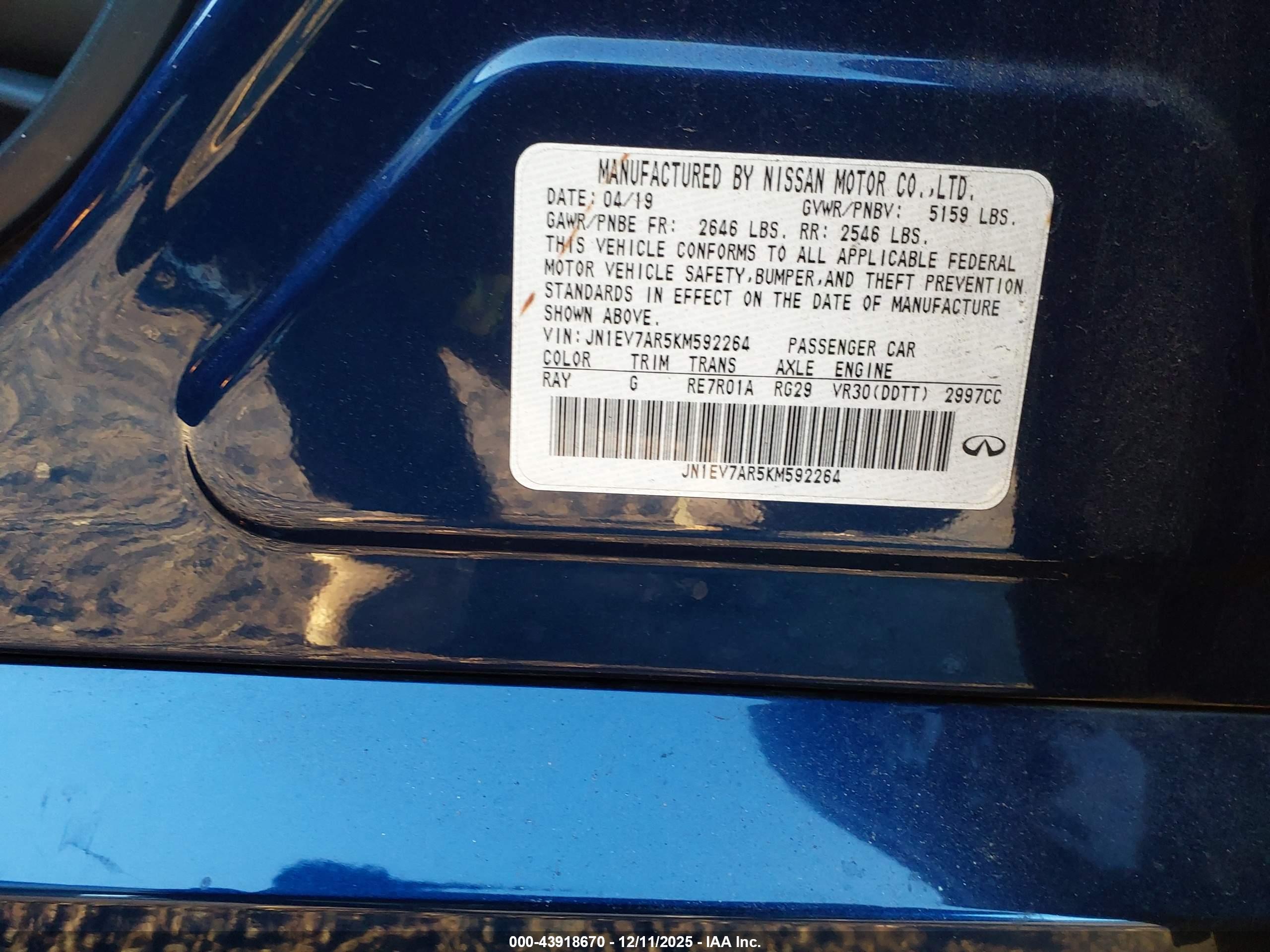 INFINITI Q50 image 9