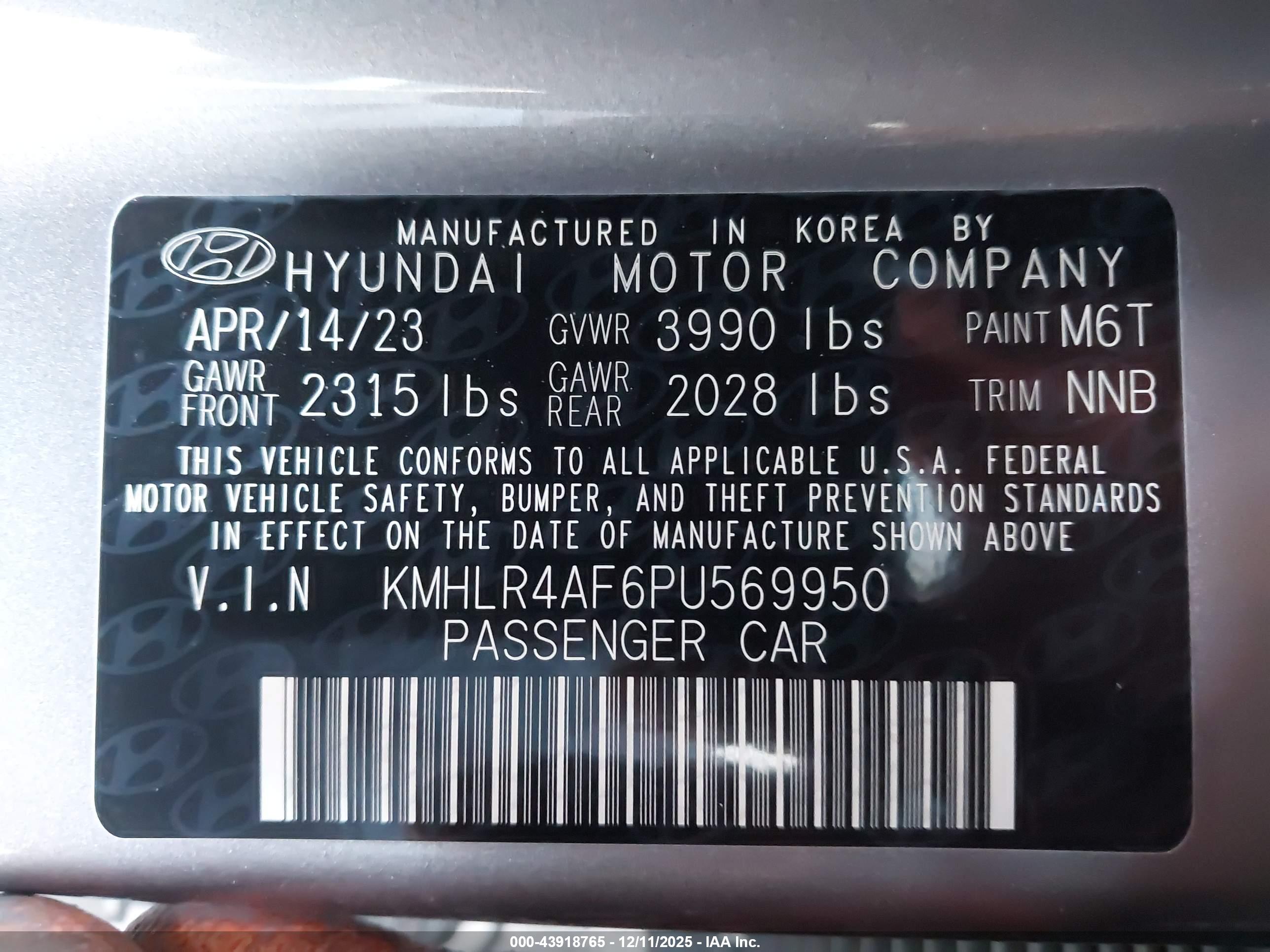 HYUNDAI ELANTRA image 9