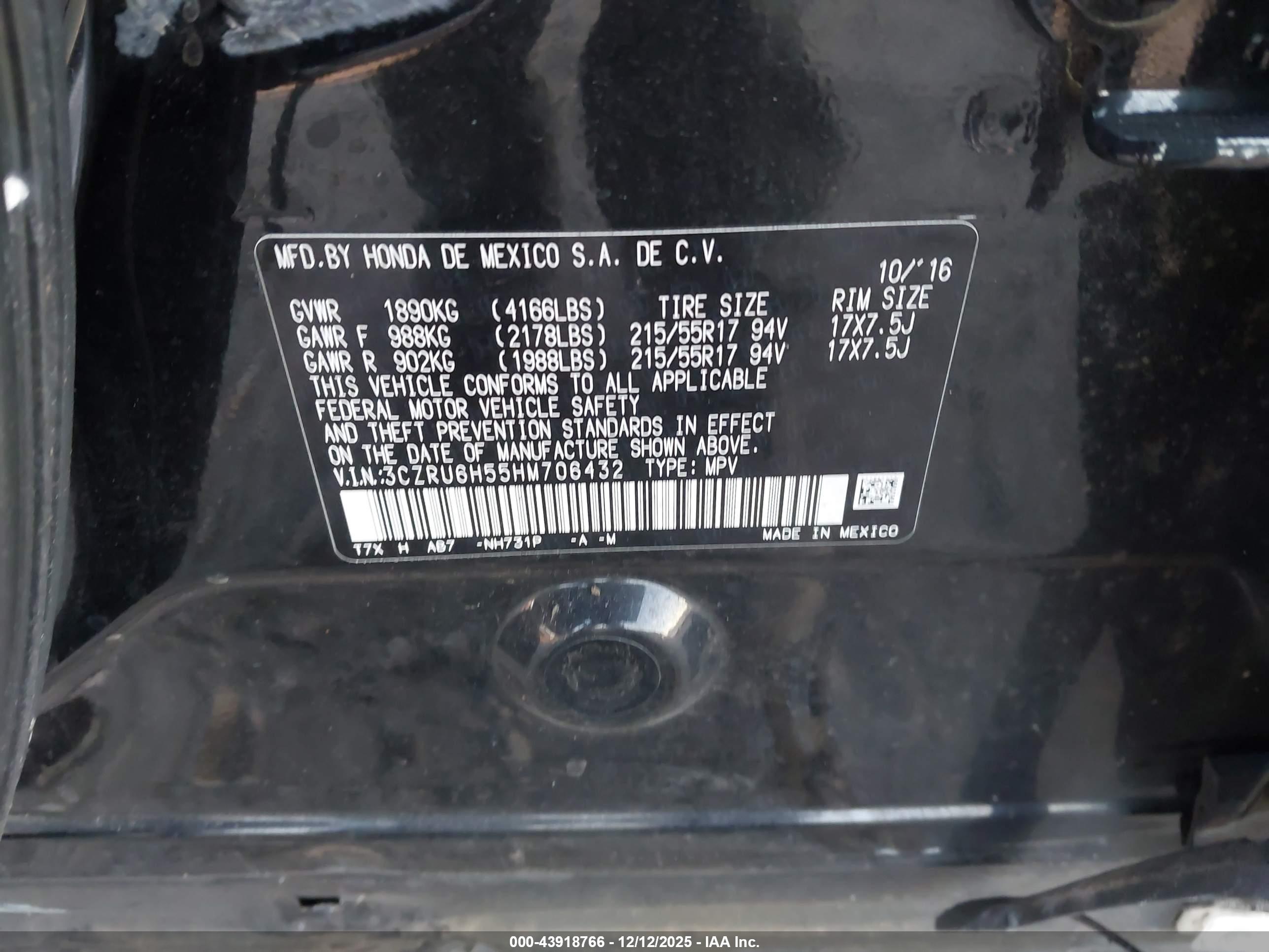 HONDA HR-V image 9