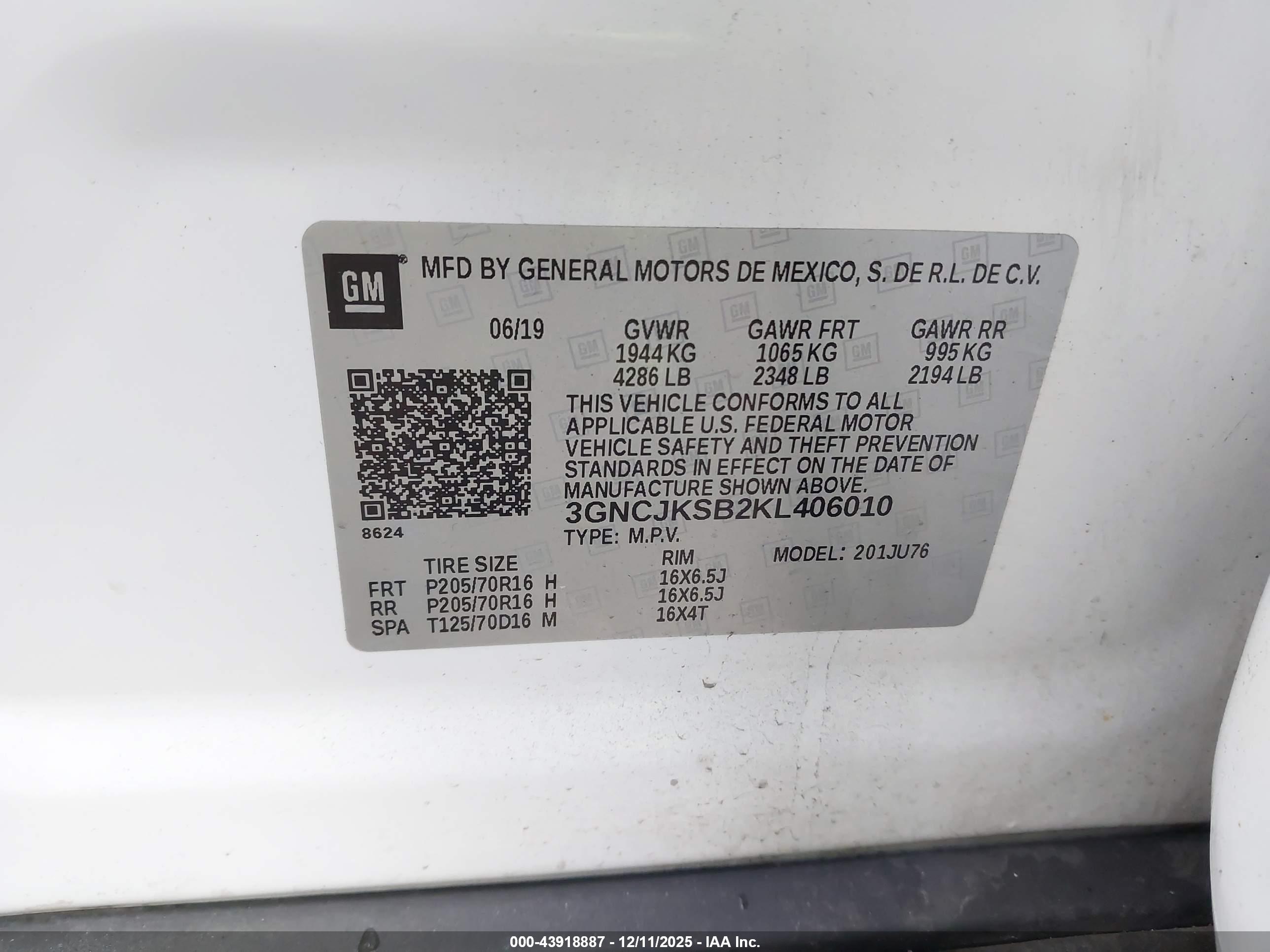 CHEVROLET TRAX image 9