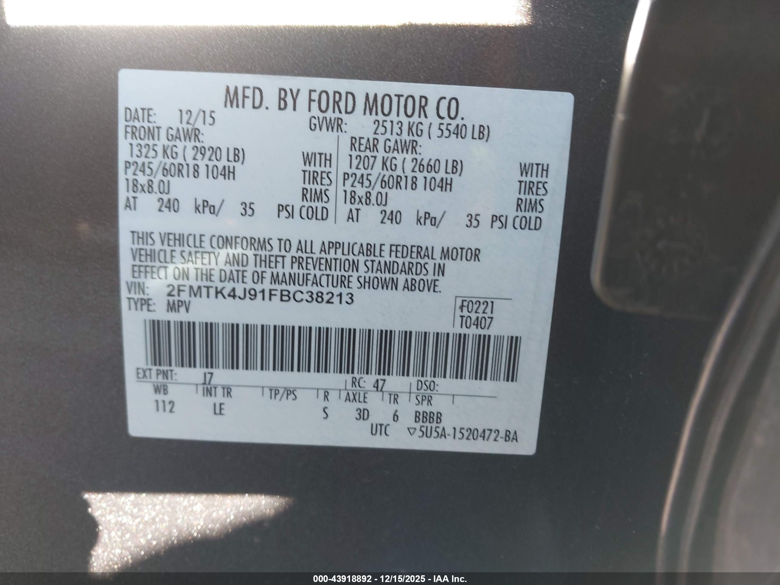 FORD EDGE image 9