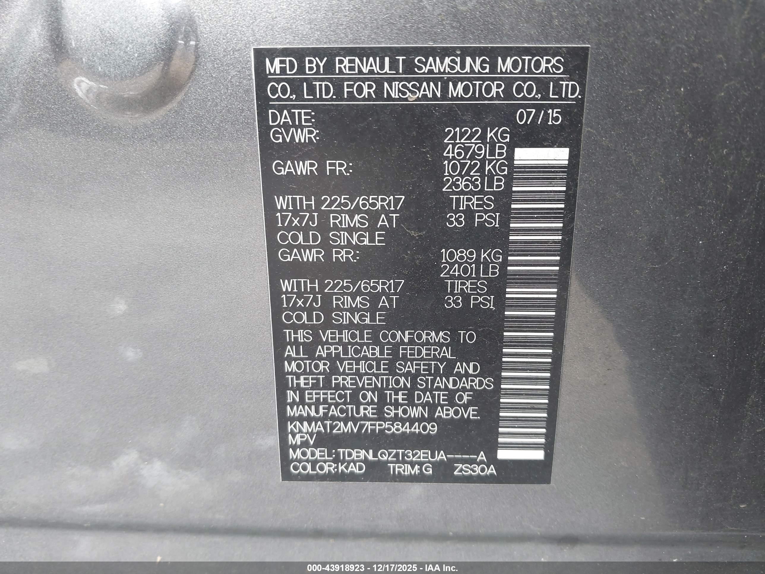 NISSAN ROGUE image 9