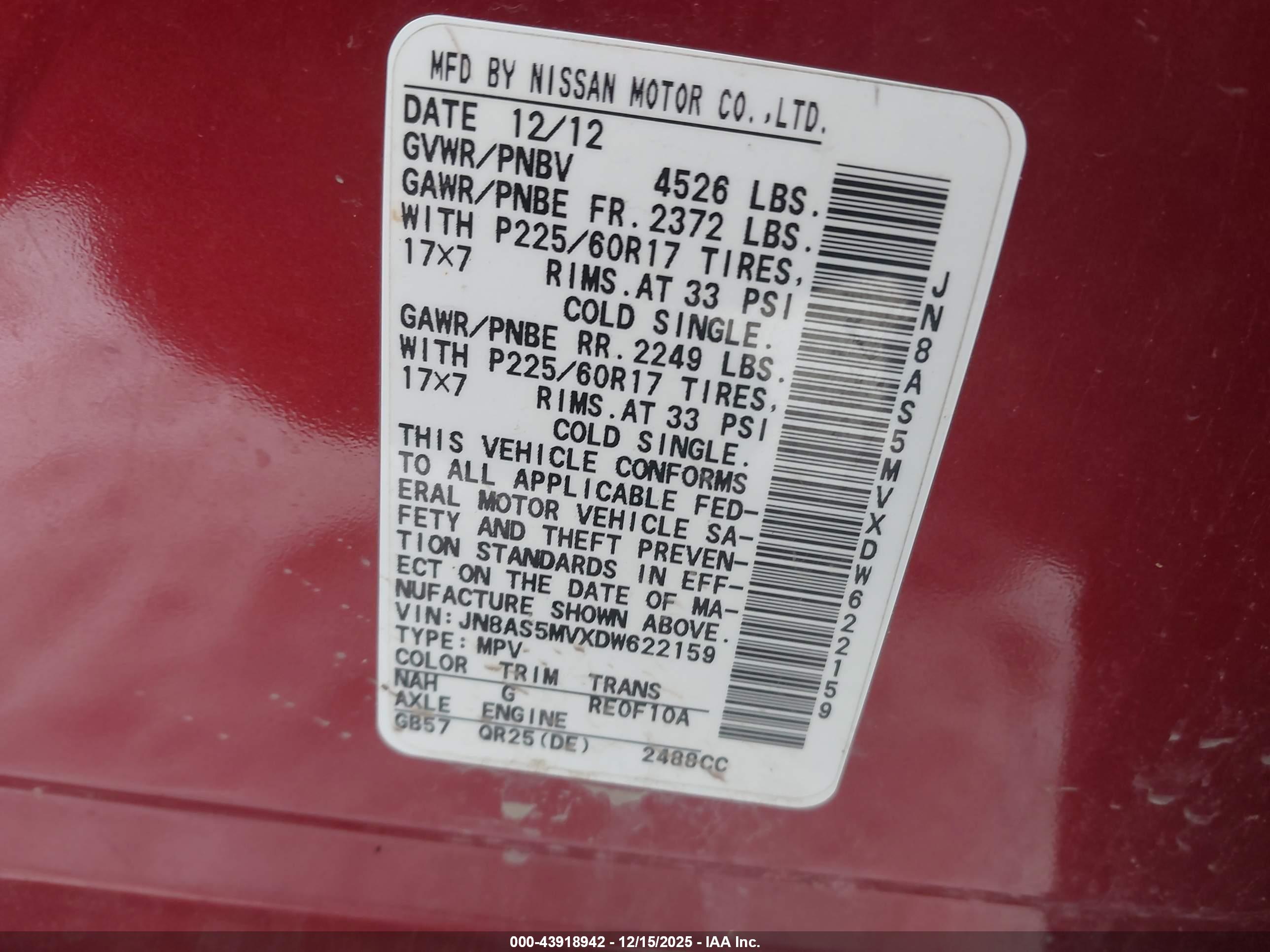 NISSAN ROGUE image 9