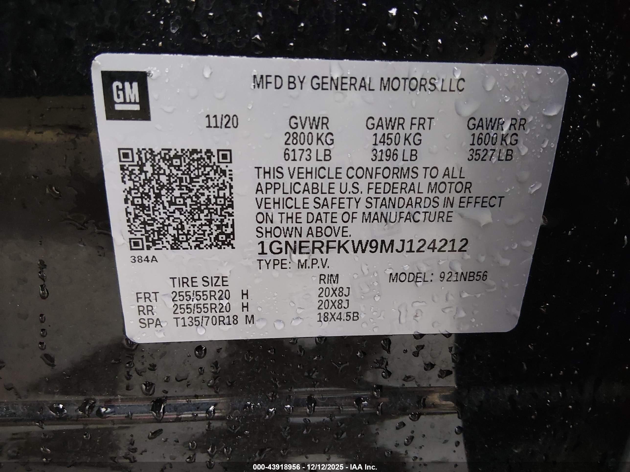 CHEVROLET TRAVERSE image 9