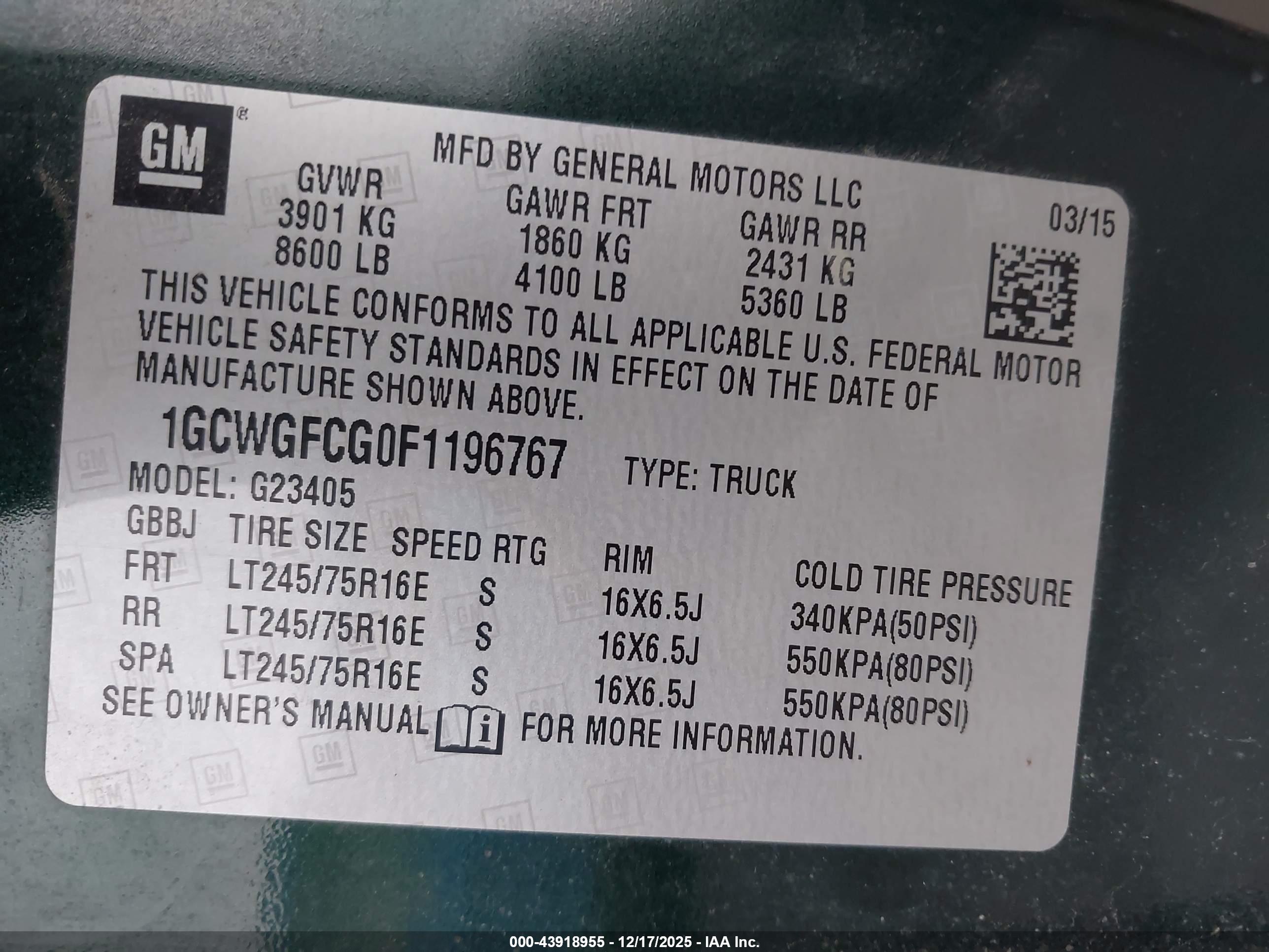 CHEVROLET EXPRESS image 9