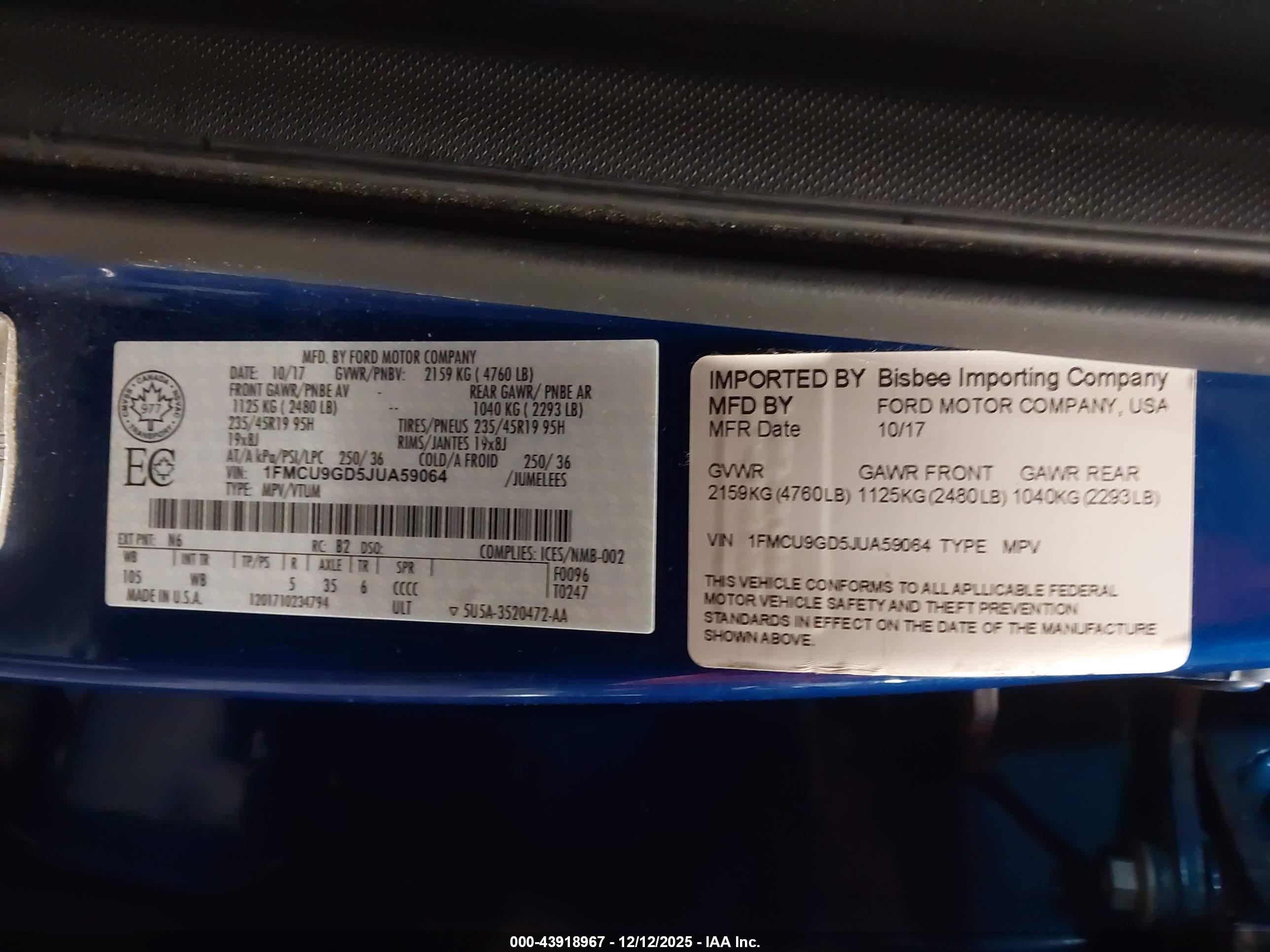 FORD ESCAPE image 9