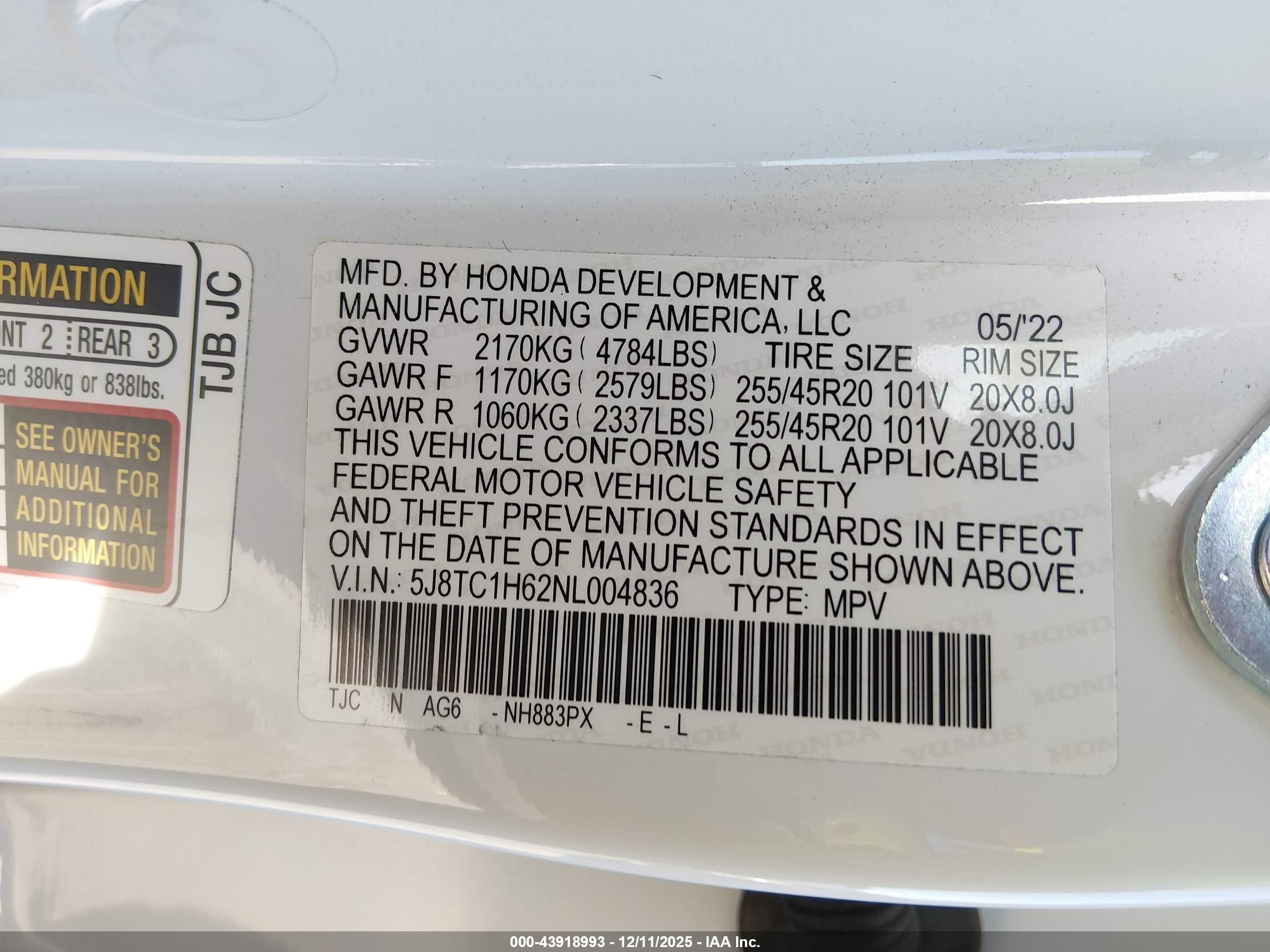 ACURA RDX image 9