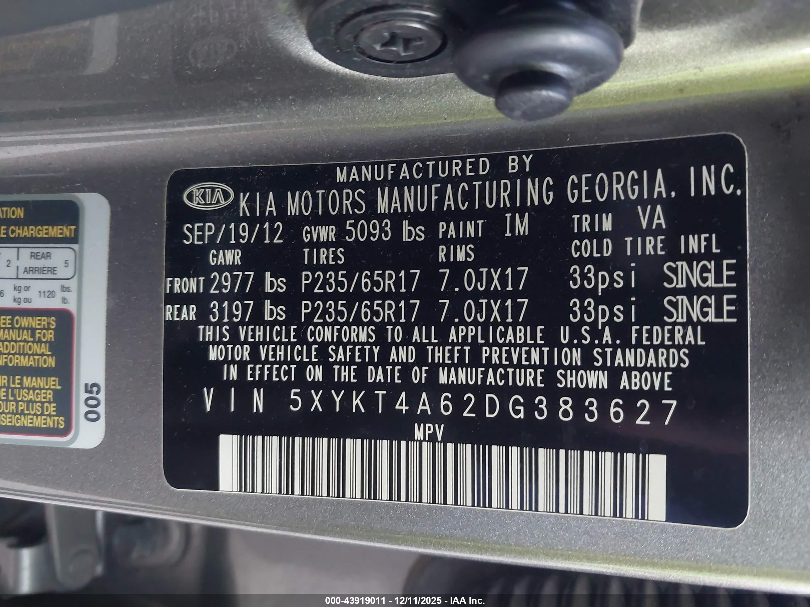 KIA SORENTO image 9