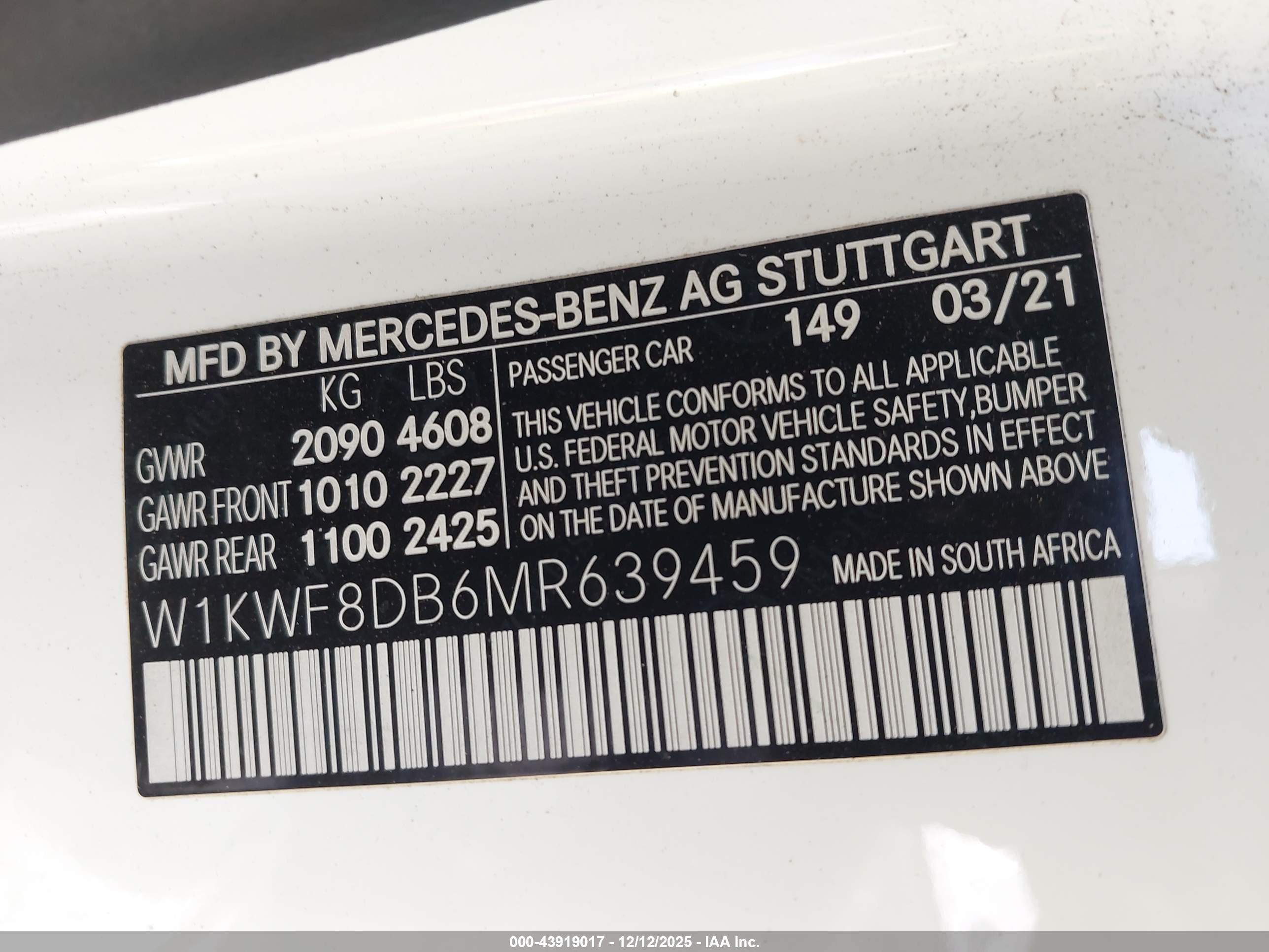 MERCEDES-BENZ C image 9