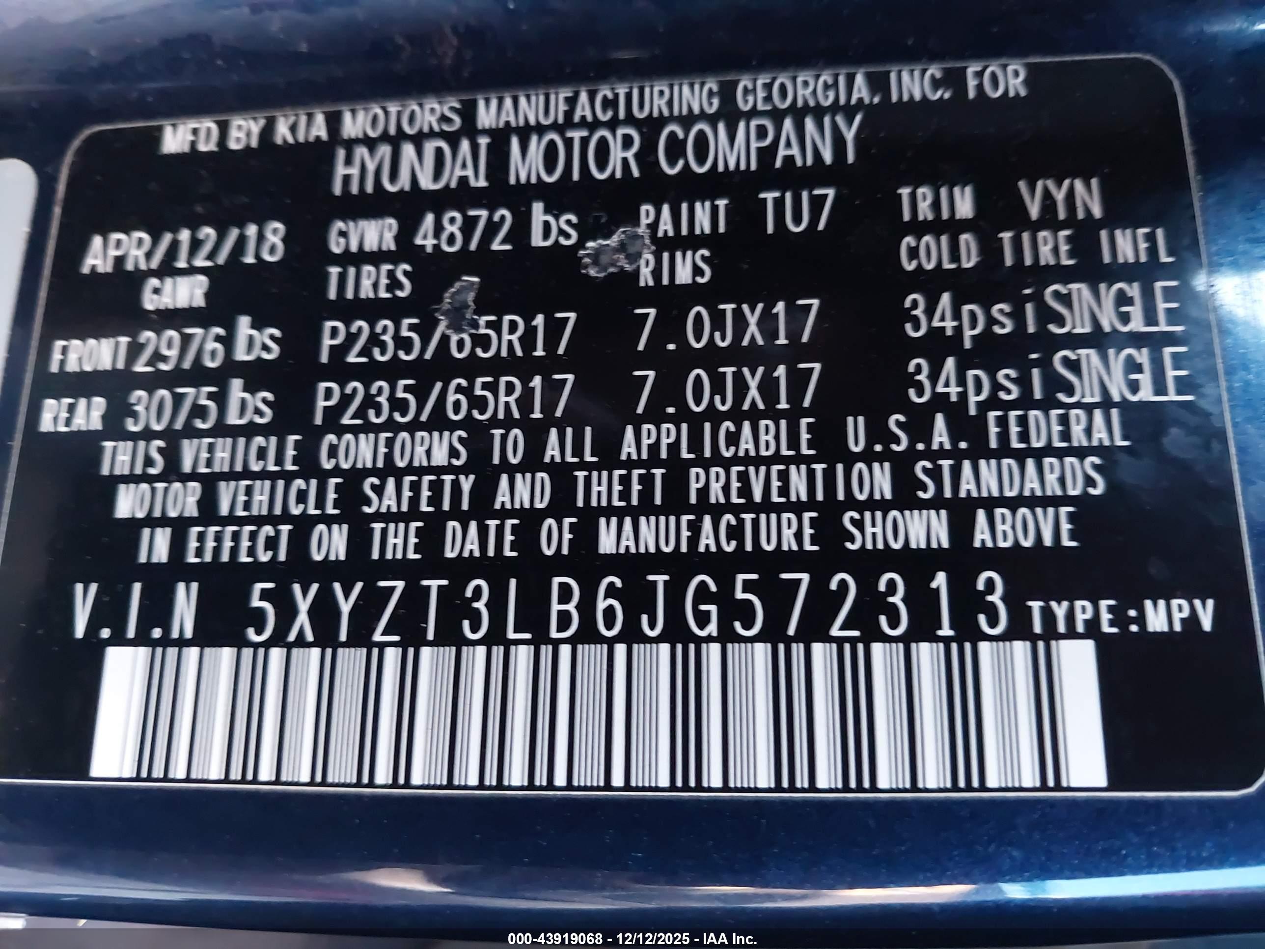 HYUNDAI SANTA image 9