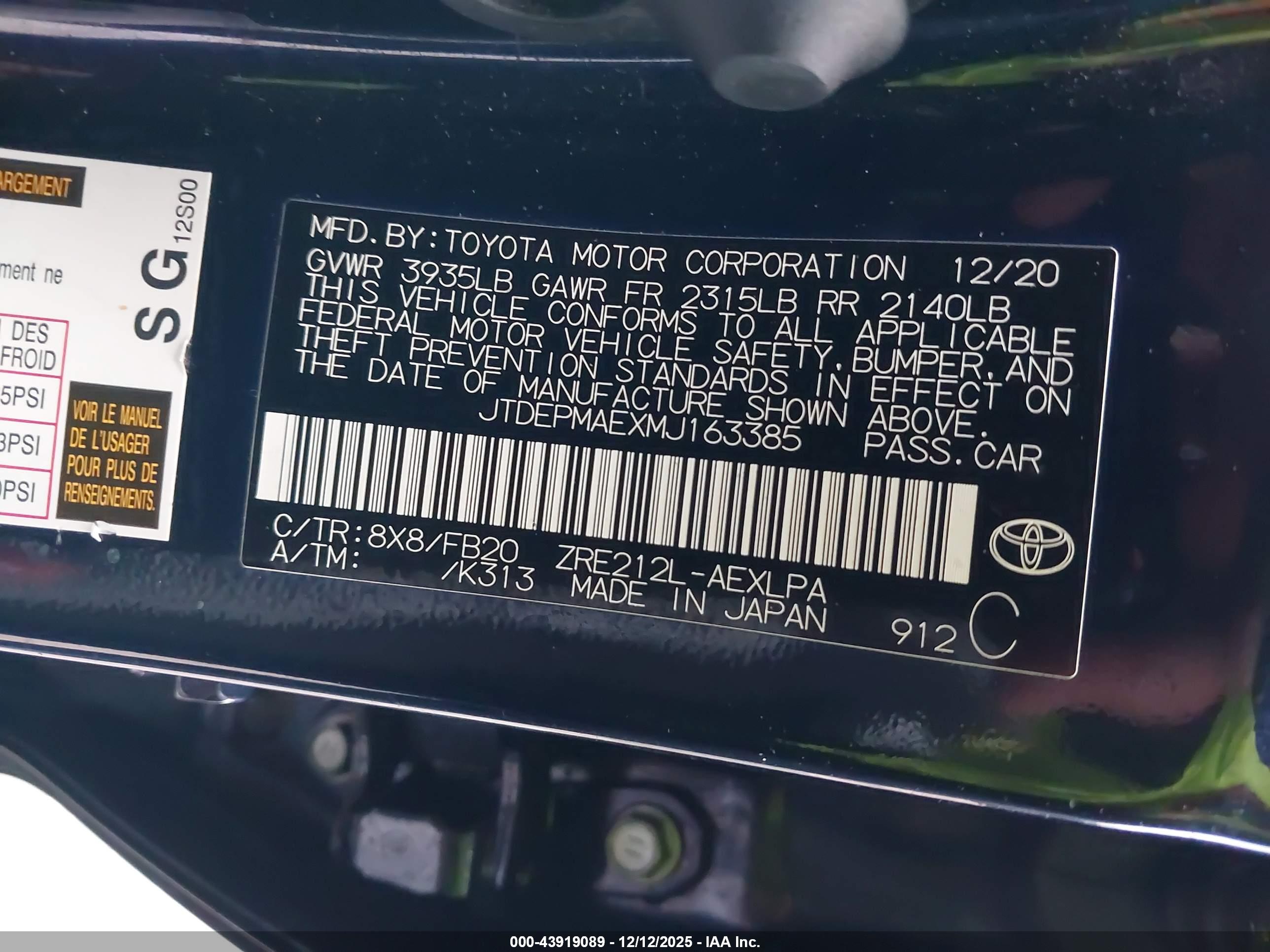 TOYOTA COROLLA image 9