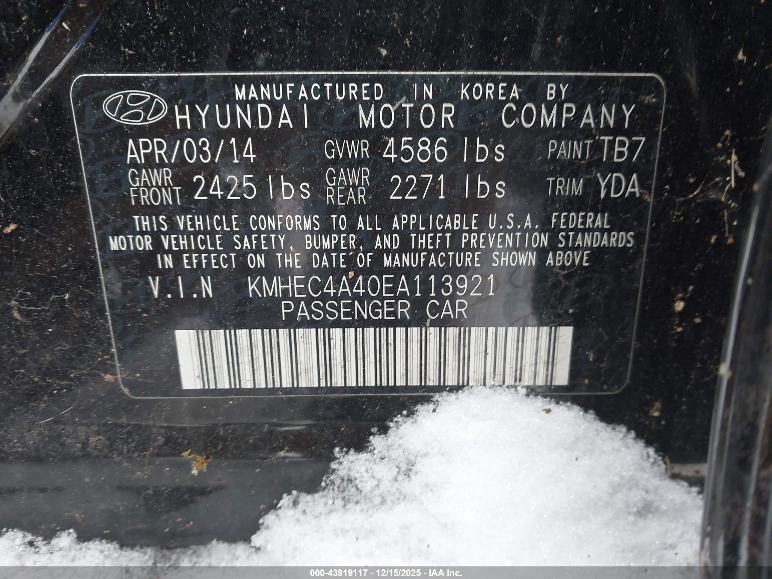 HYUNDAI SONATA image 9