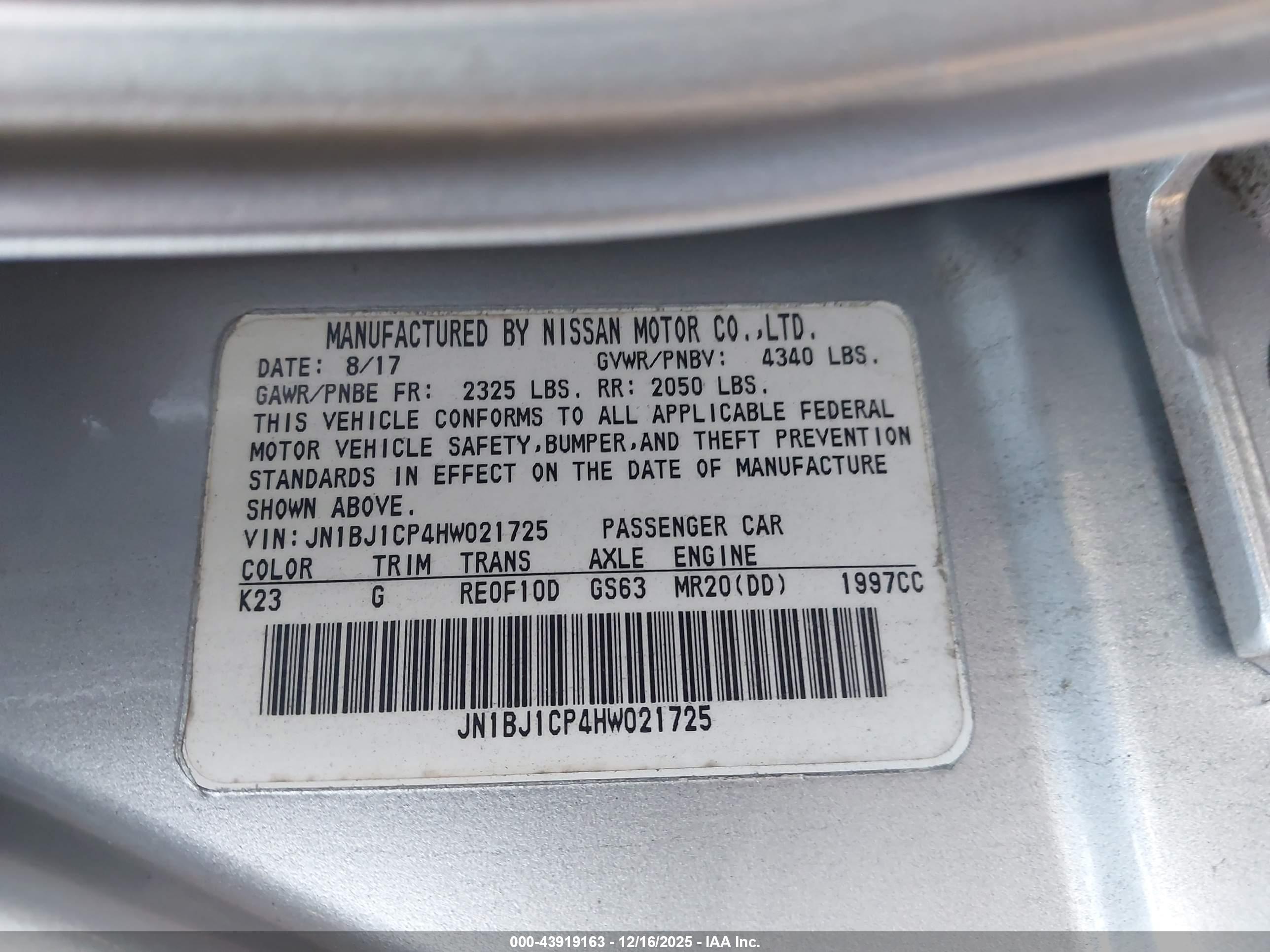 NISSAN ROGUE image 9