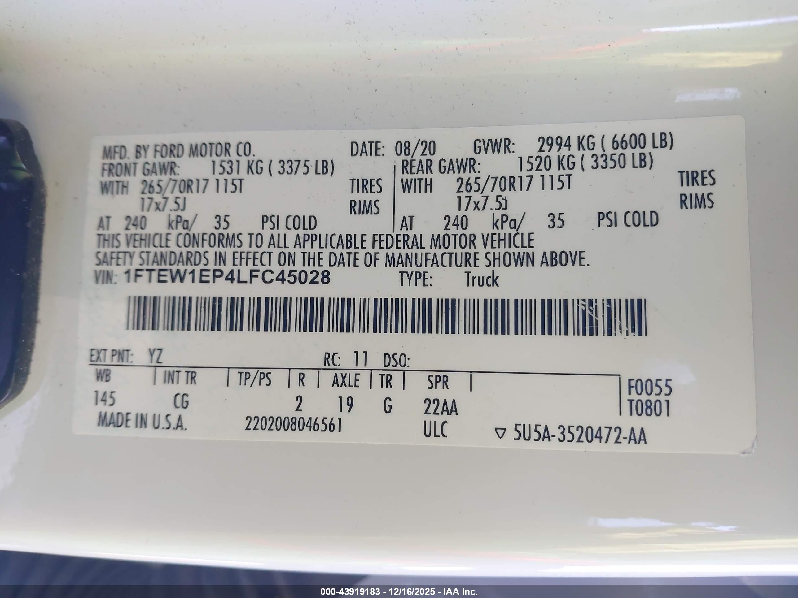 FORD F-150 image 9