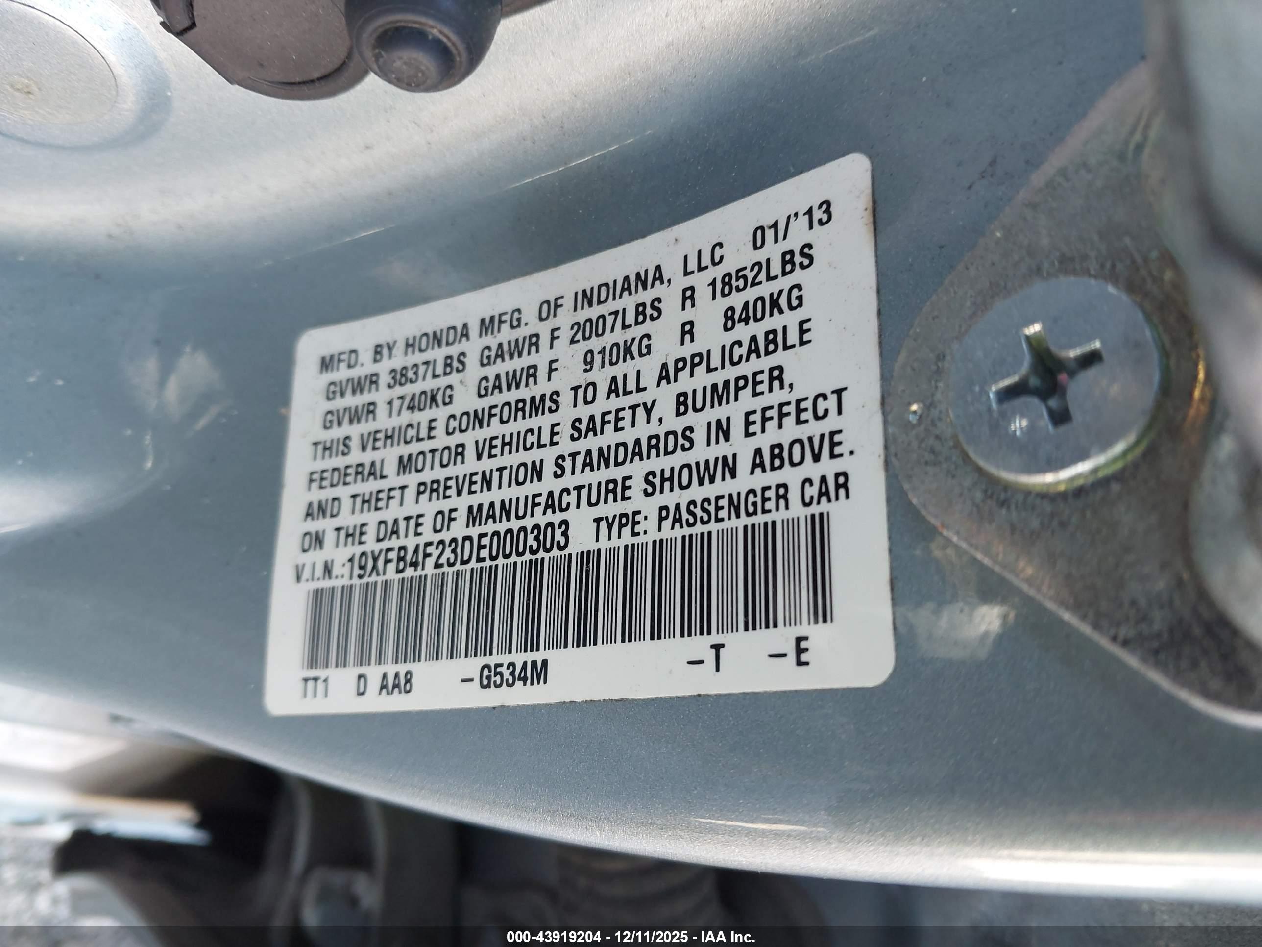 HONDA CIVIC image 9