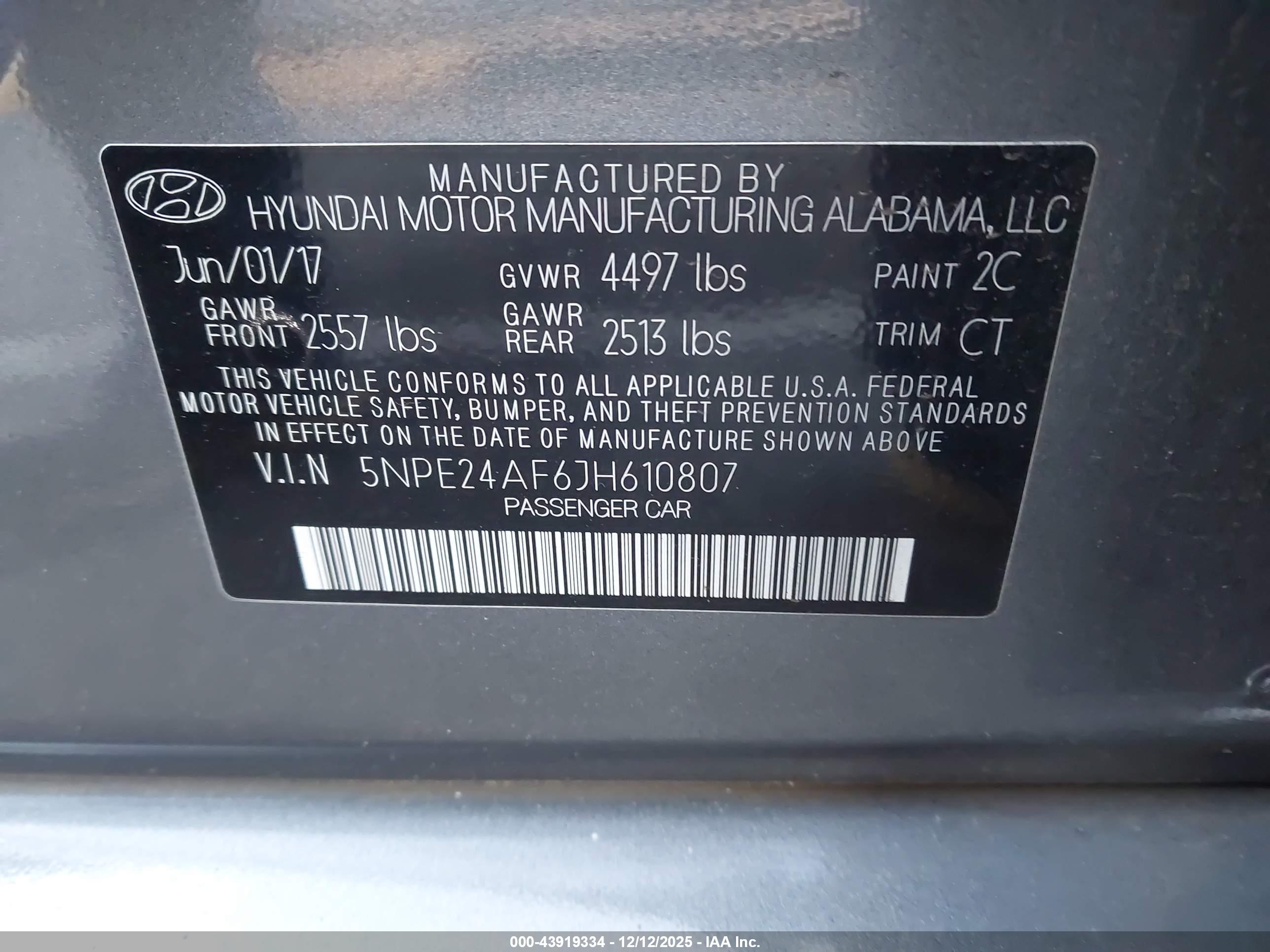 HYUNDAI SONATA image 9