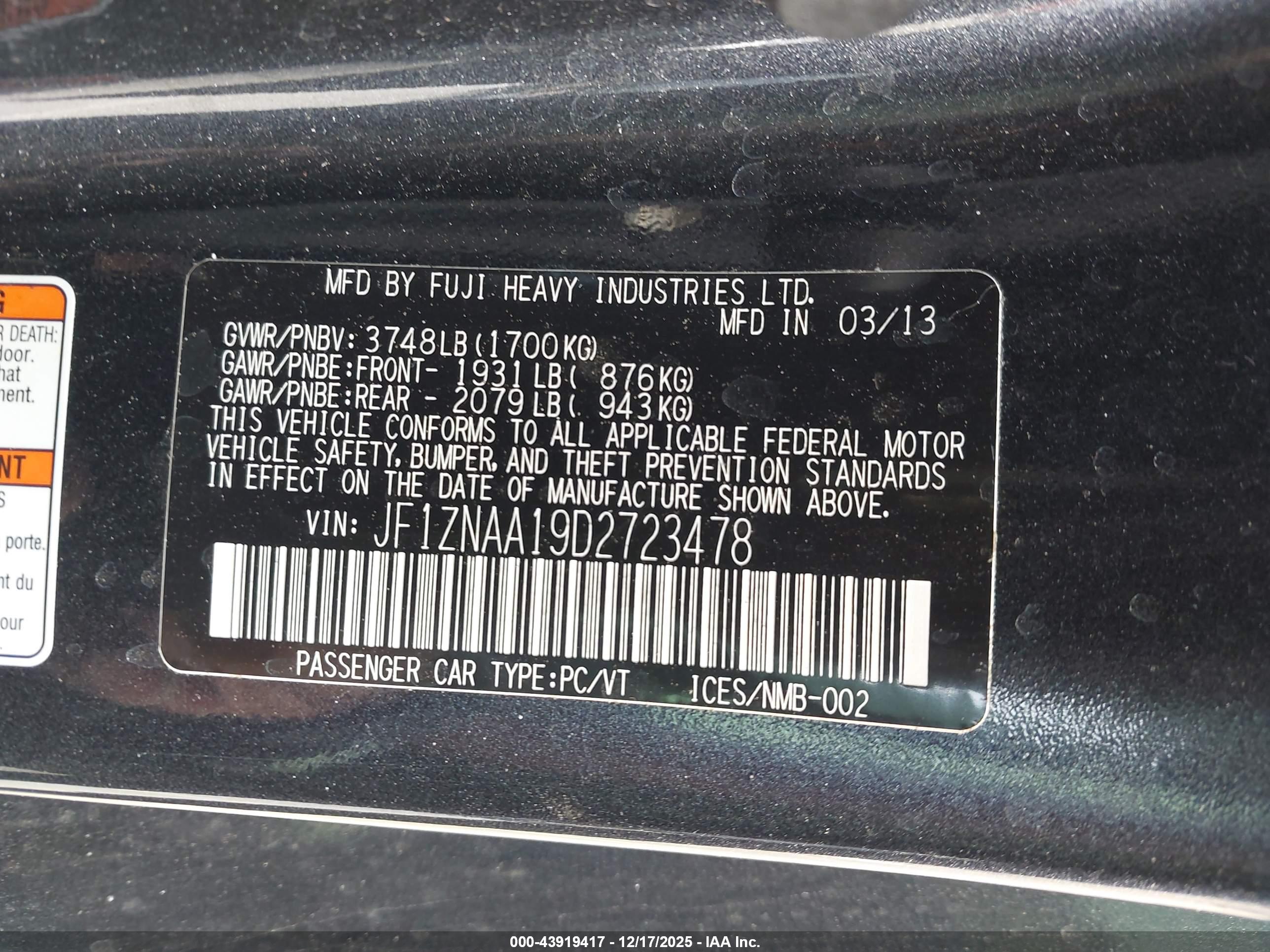 SCION FR-S image 9