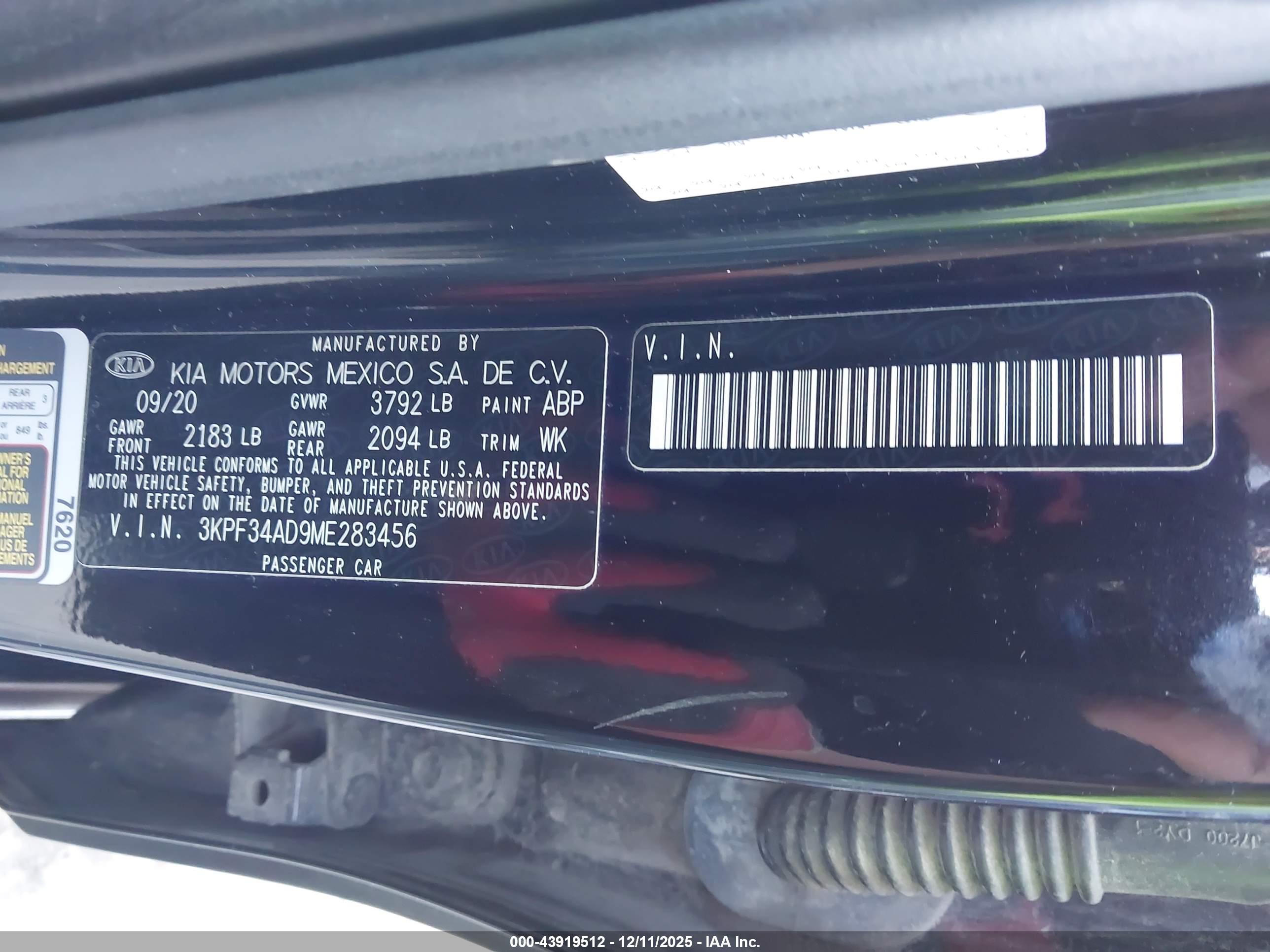 KIA FORTE image 9