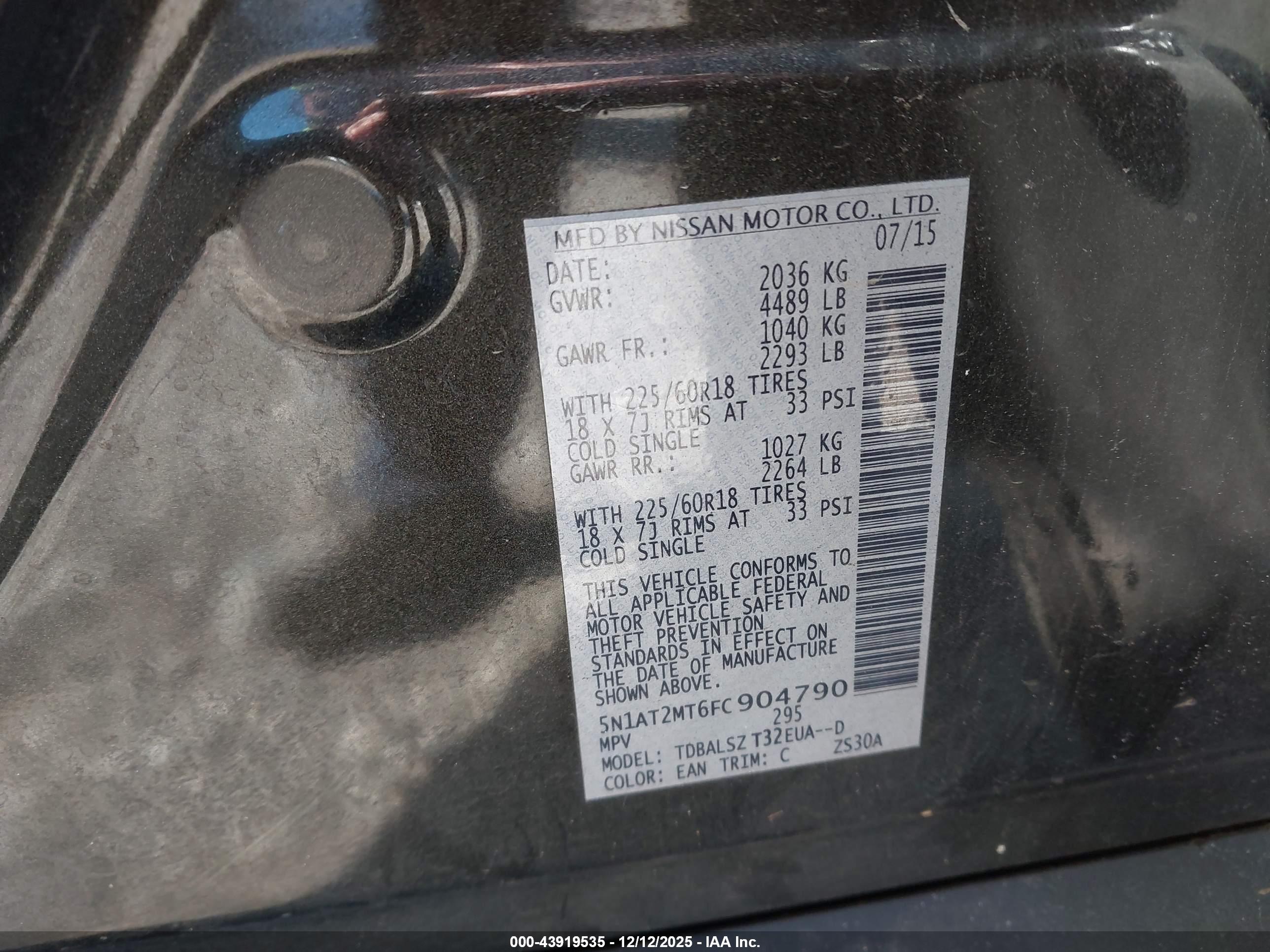 NISSAN ROGUE image 9