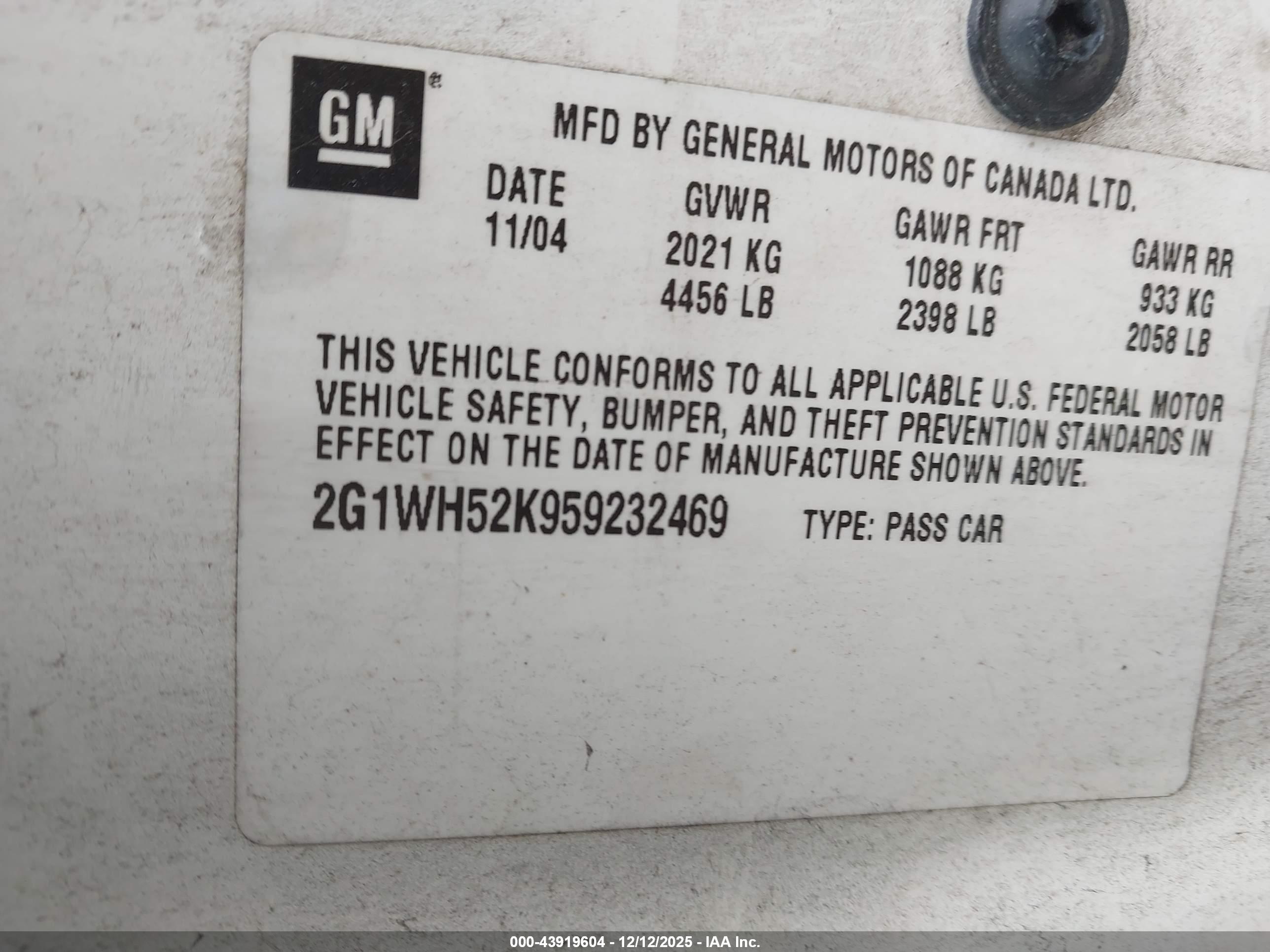 CHEVROLET IMPALA image 9
