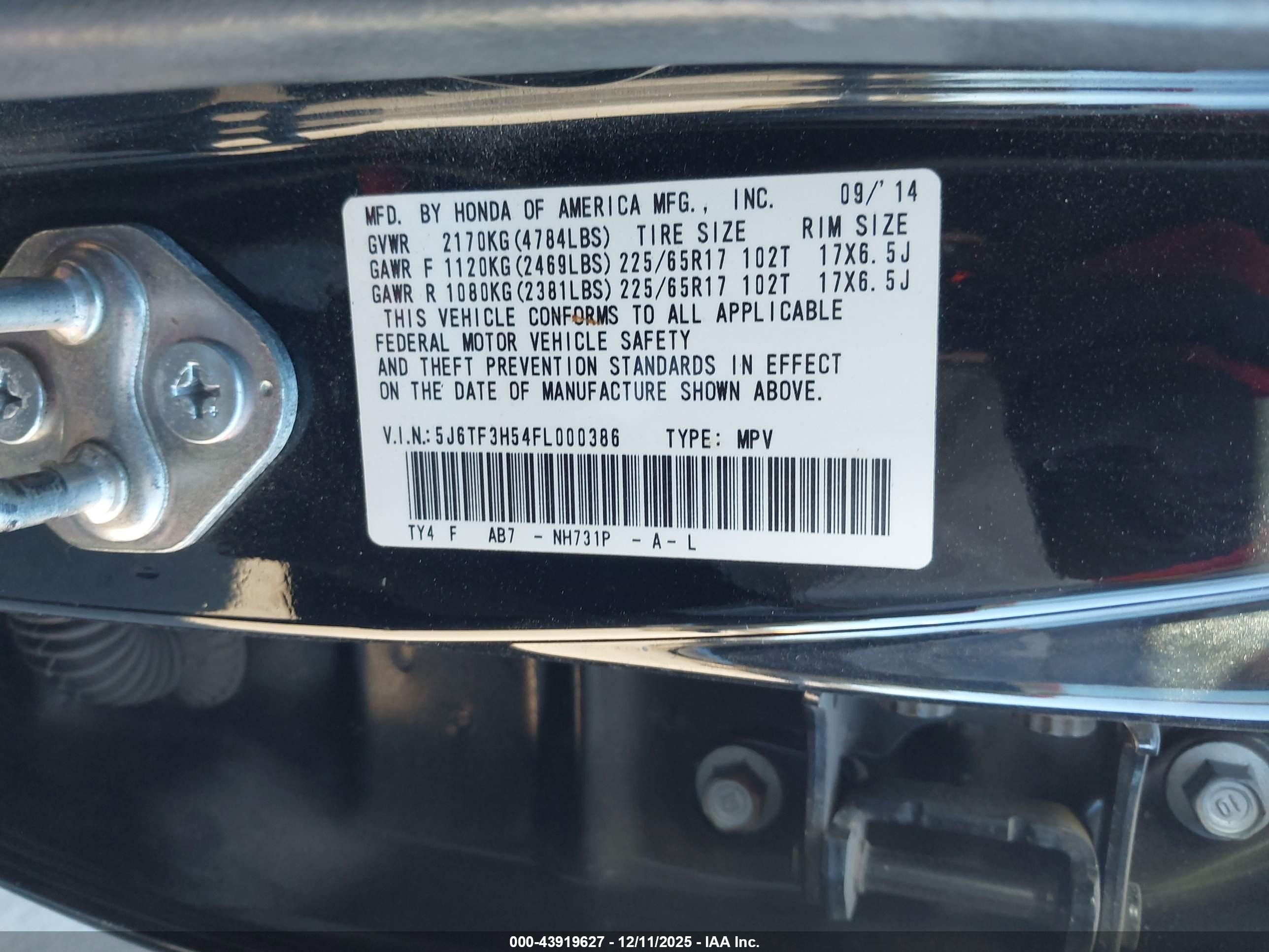 HONDA CROSSTOUR image 9