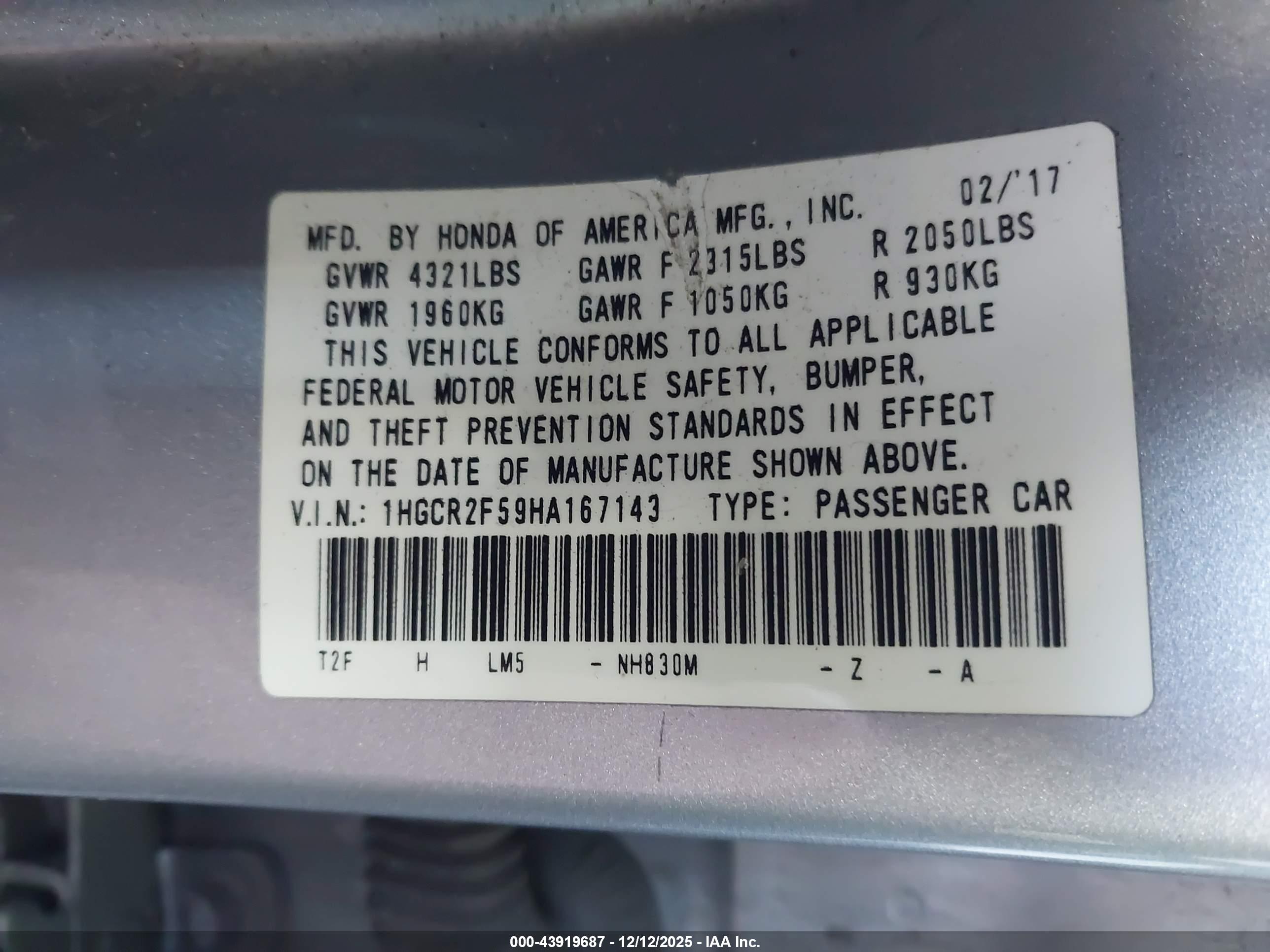 HONDA ACCORD image 9